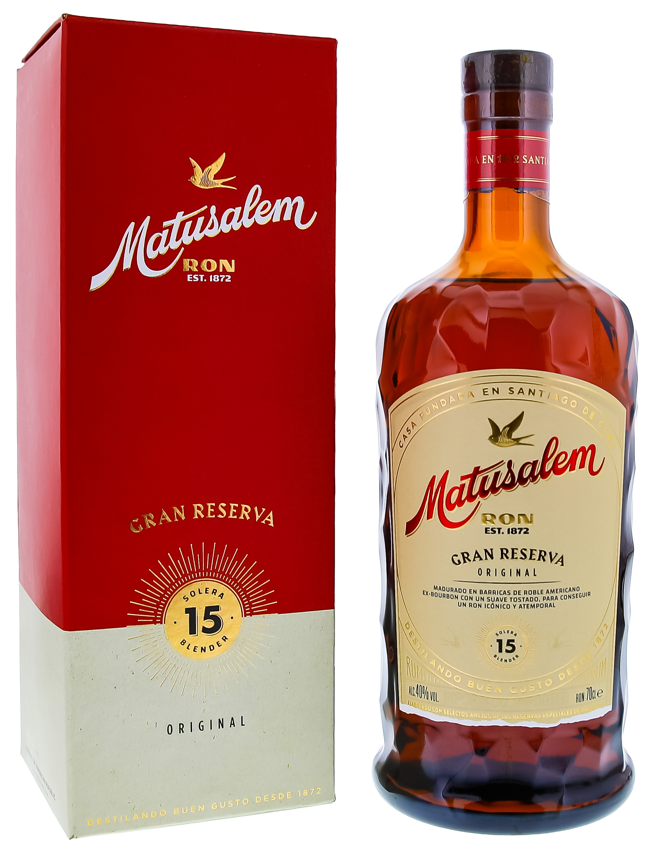 Matusalem Rum 15 Jahre Gran Reserva 0,7L 40%