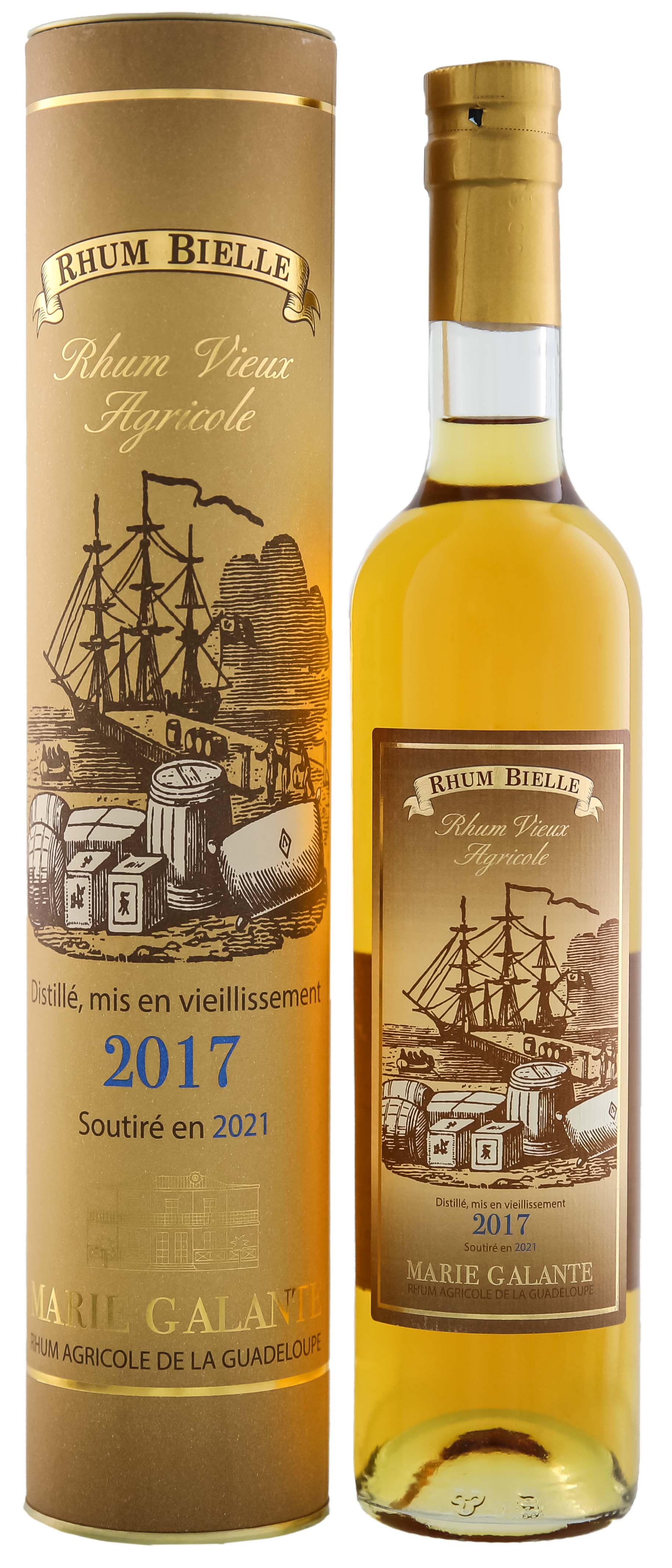 Bielle Rhum Vieux Agricole 2017/2021 0,5L 42%