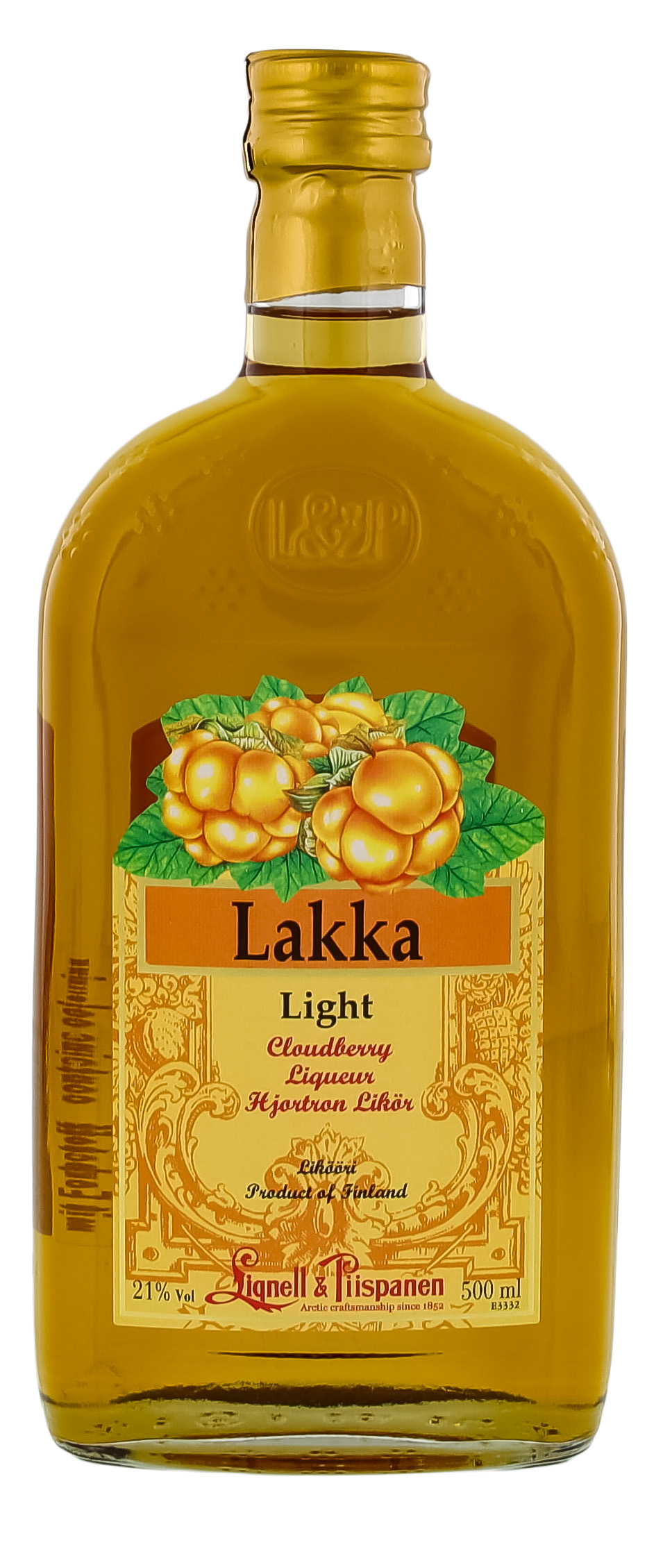 Lakka Cloudberry Light Liqueur 0,5L 21%
