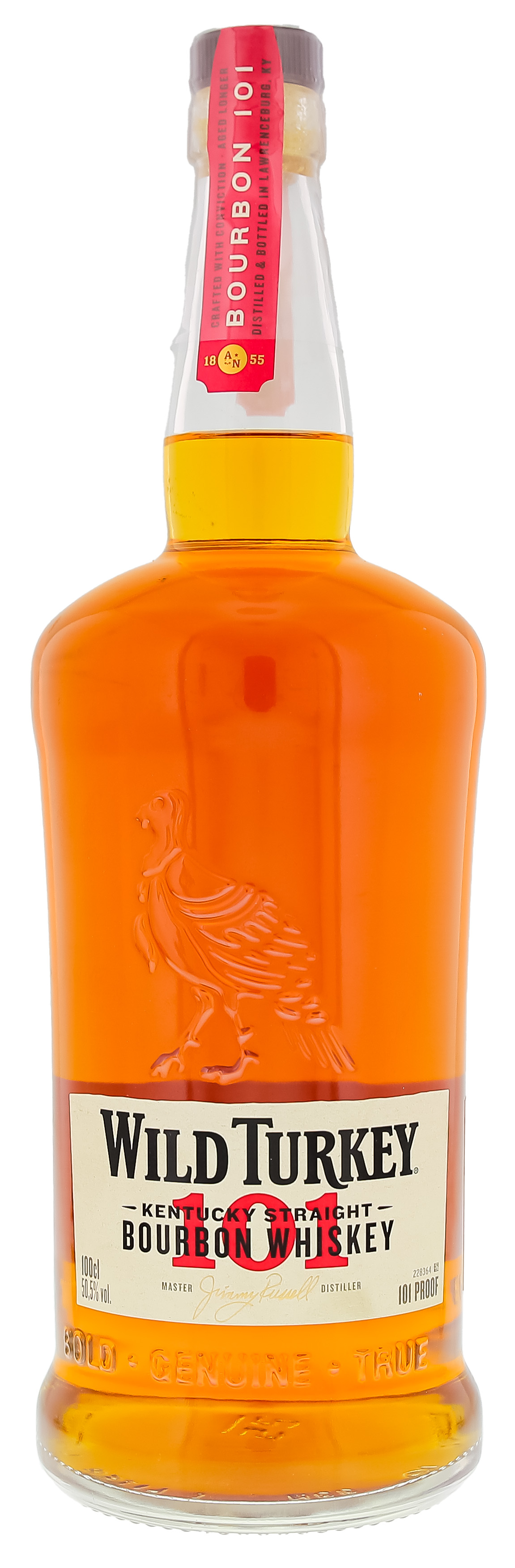 Wild Turkey 101 Straight Bourbon Whiskey 1L 50,5%