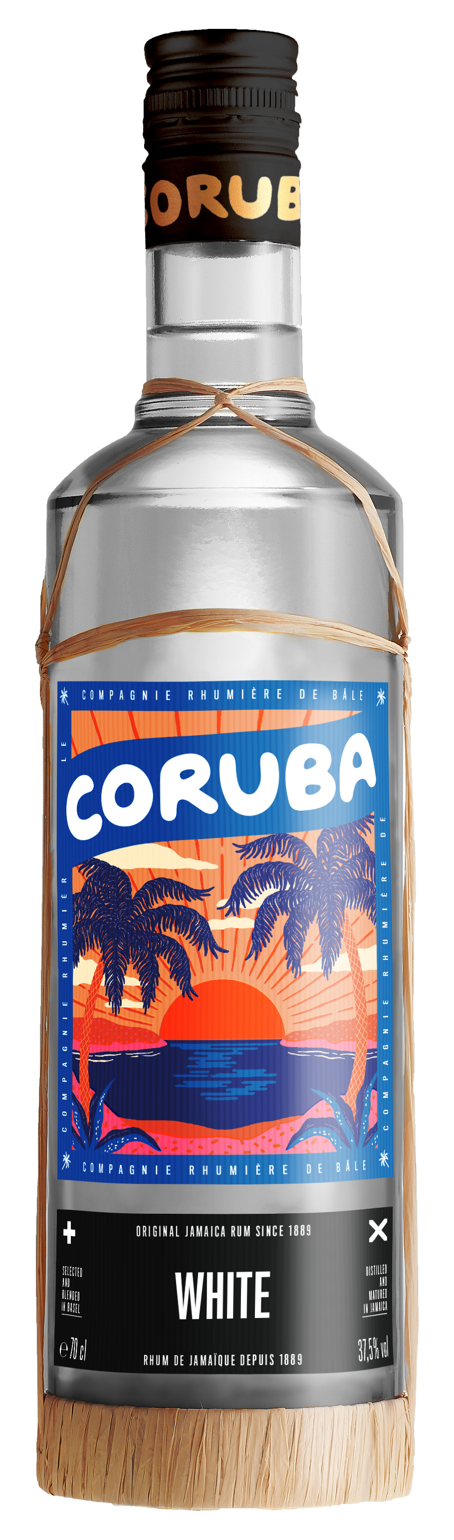 Coruba Carta Blanca Rum, 0,7 L, 37,5%
