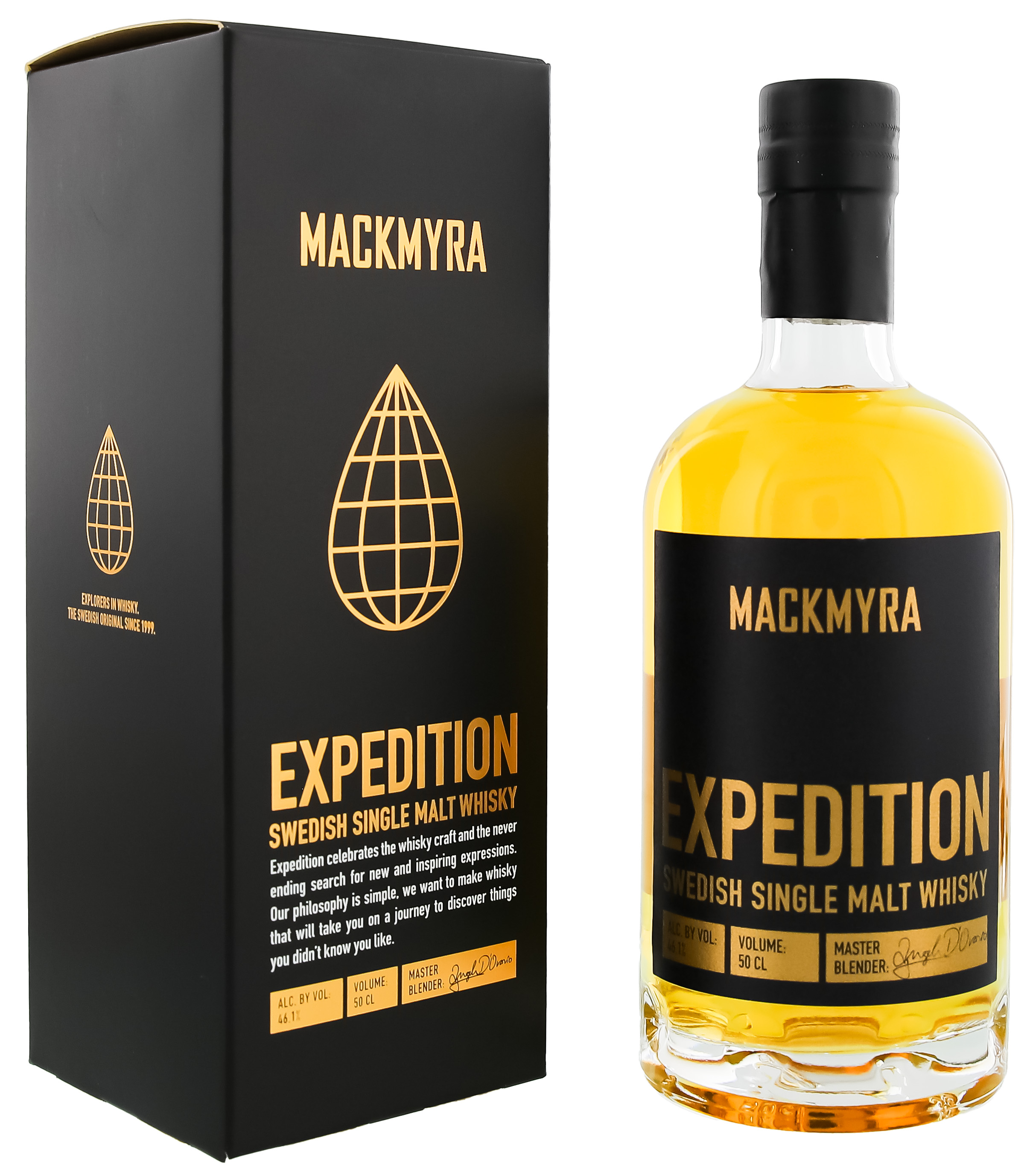 Mackmyra Expedition Swedish Single Malt Whisky 0,5L 46,10%