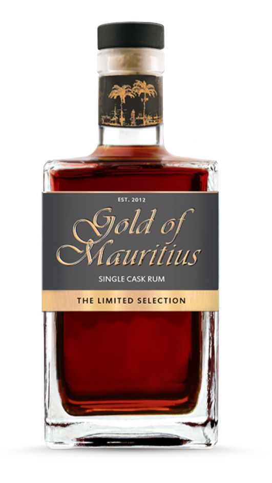 Gold of Mauritius Single Cognac Cask Rum 0,7L 43%