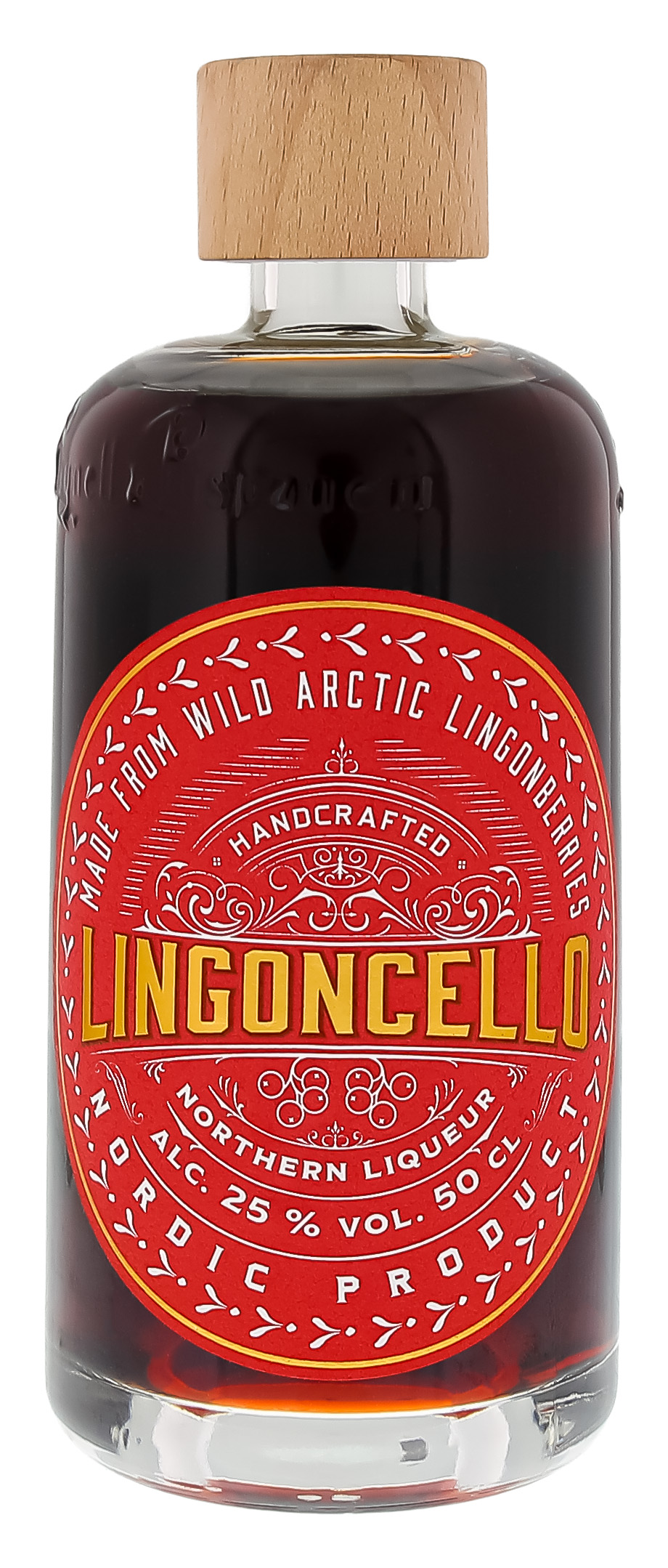 Lingoncello Wild Lingonberries Liqueur 0,5L 25%