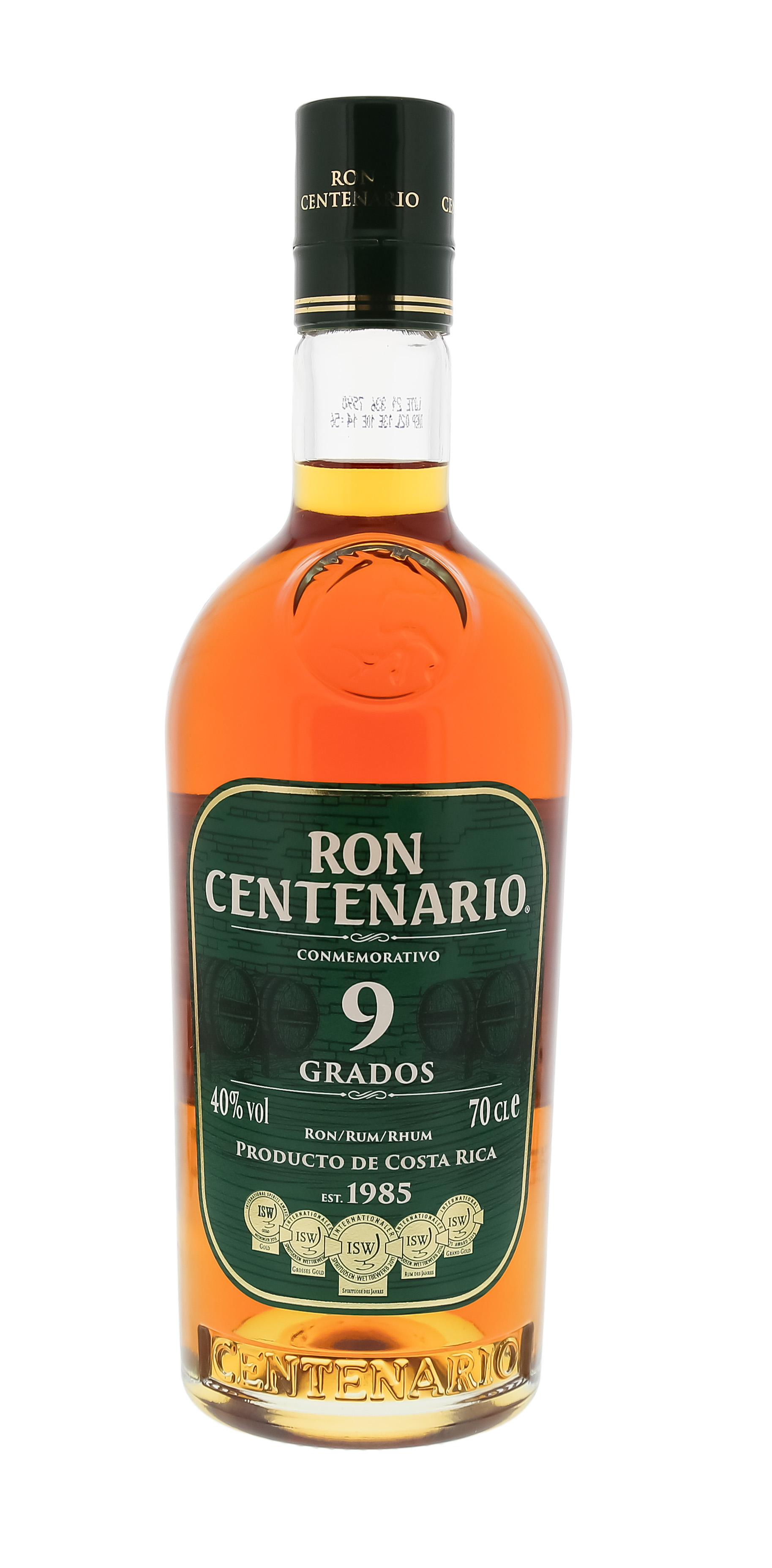 Centenario Conmemorativo Rum 9 Jahre 0,7L 40%