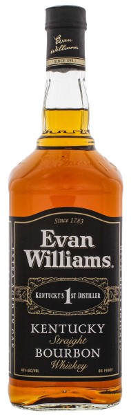 Evan Williams Straight Bourbon Whiskey 1L 43%
