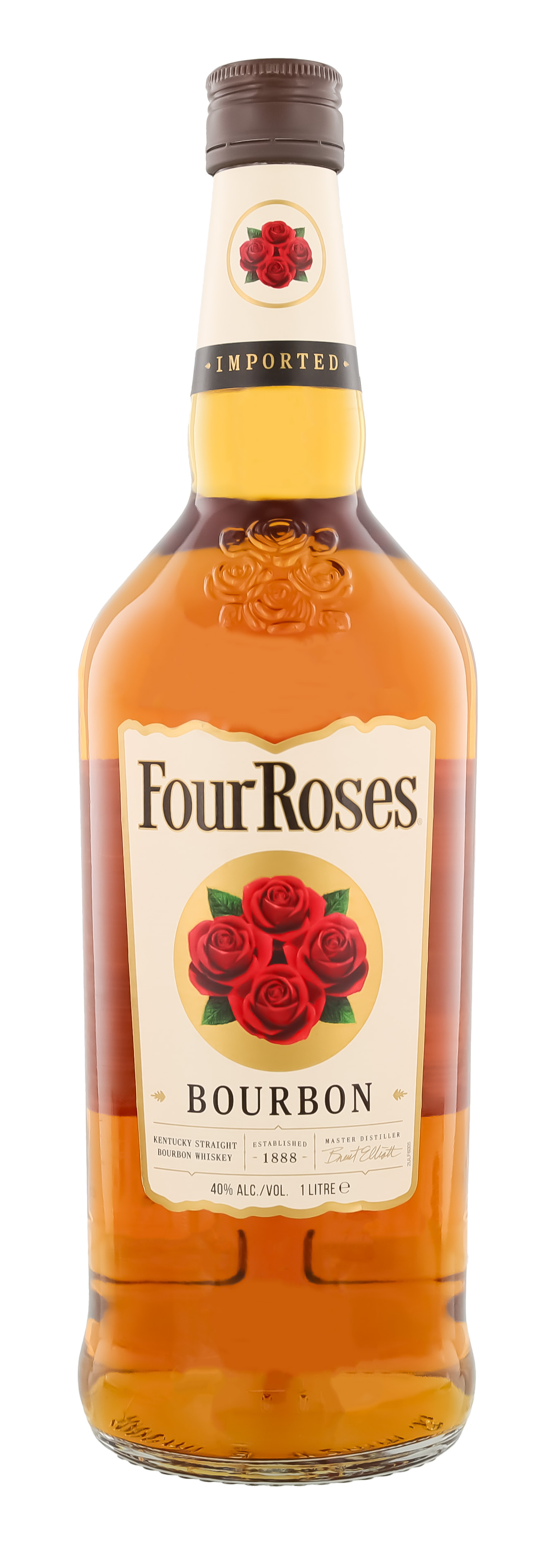 Four Roses Bourbon Whiskey, 1 L, 40%