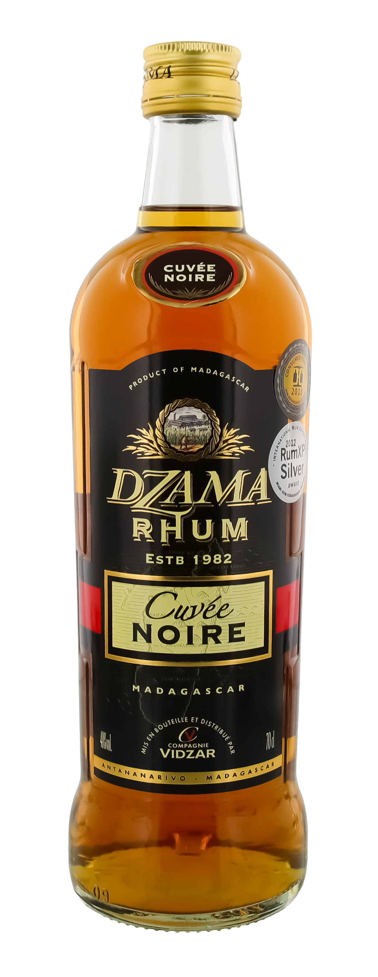 Dzama Rhum Cuvee Noire 0,7L 40%
