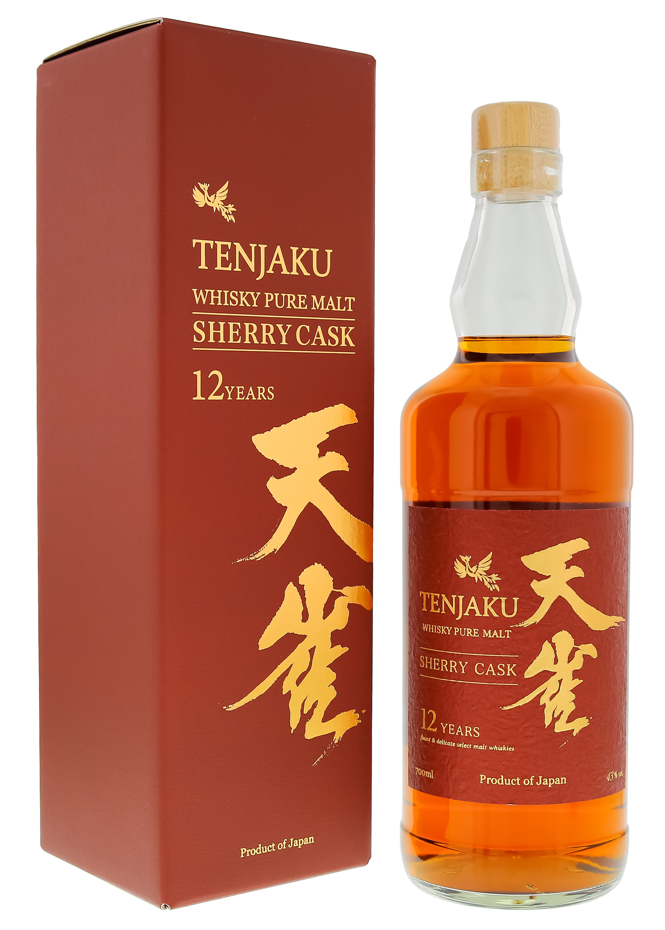 Tenjaku 12 Jahre Pure Malt Whisky Sherry Cask Finish 0,7L 43%