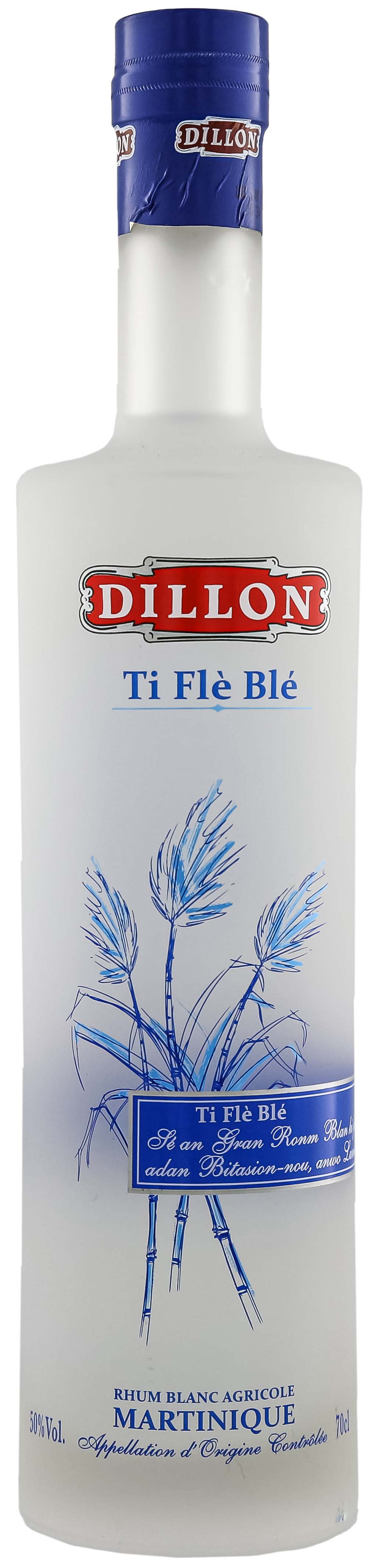 Dillon Ti Fle Ble Blanc Agricole Rhum 0,7L 50%