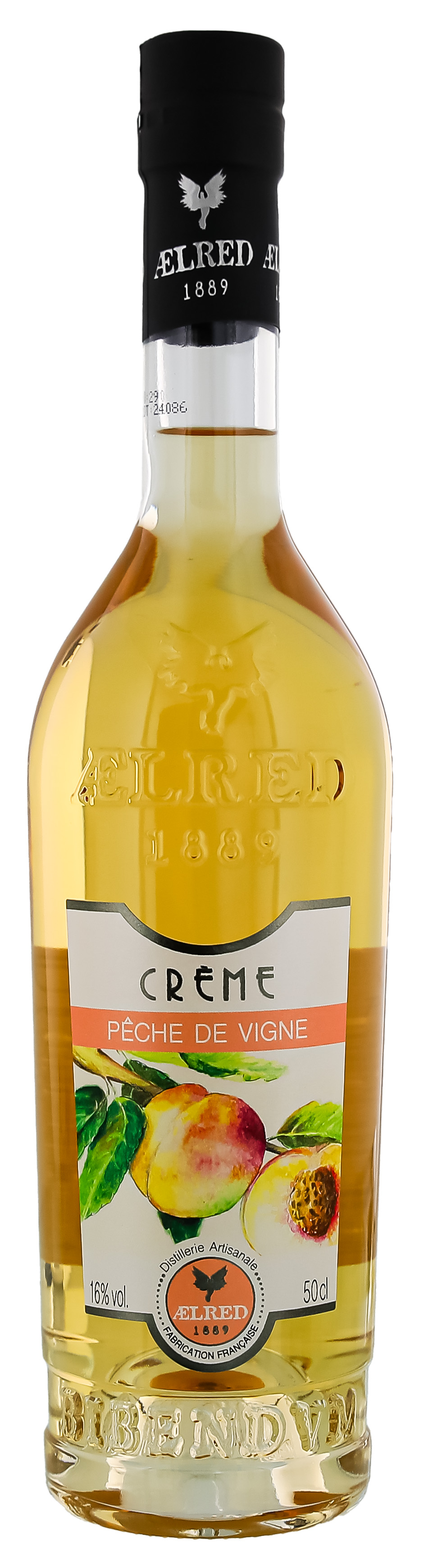 Aelred Liqueur 1889 Crème de Pêche de Vigne (Pfirsich) 0,5L 16%