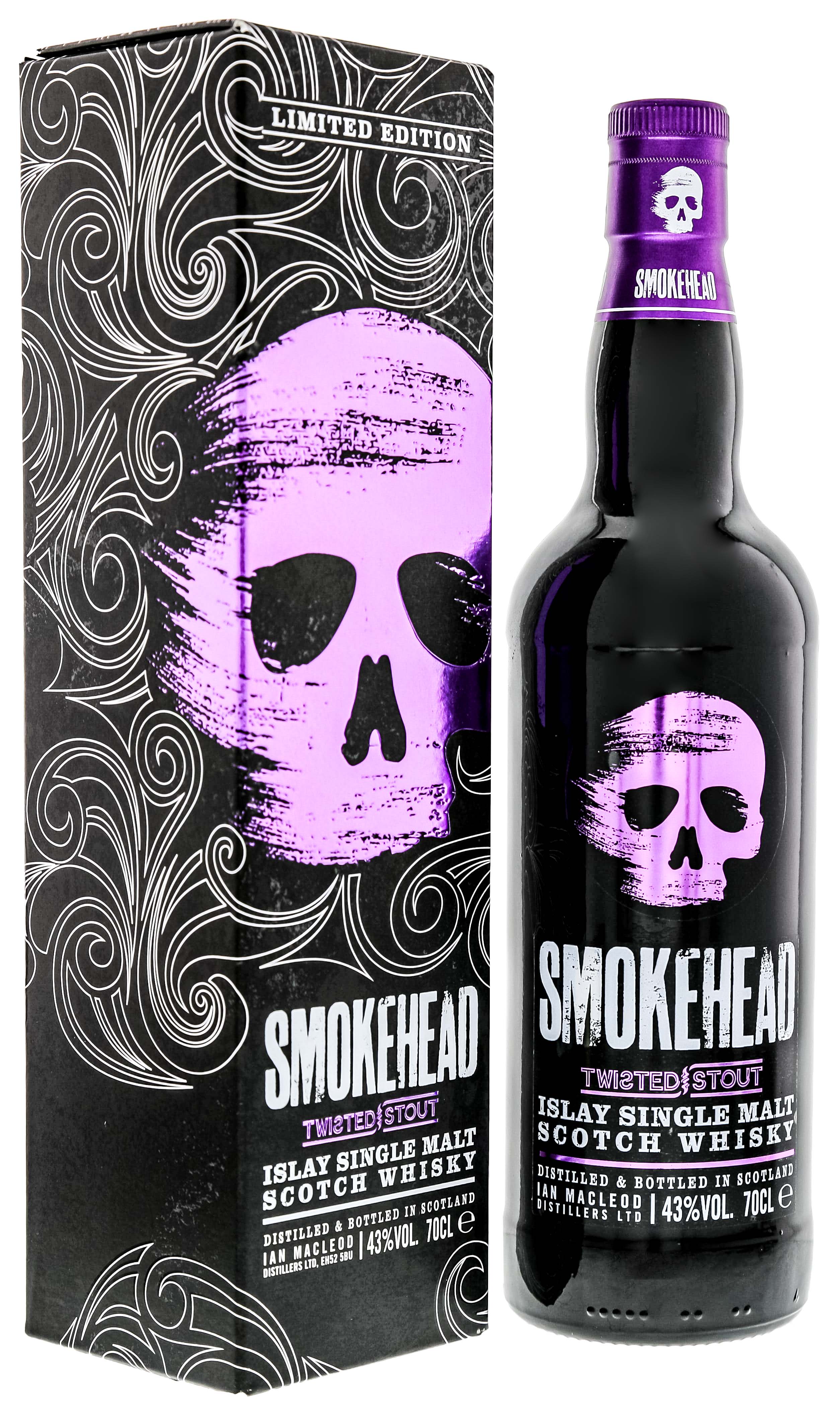 Smokehead Twisted Stout Islay Single Malt Whisky 0,7L 43%
