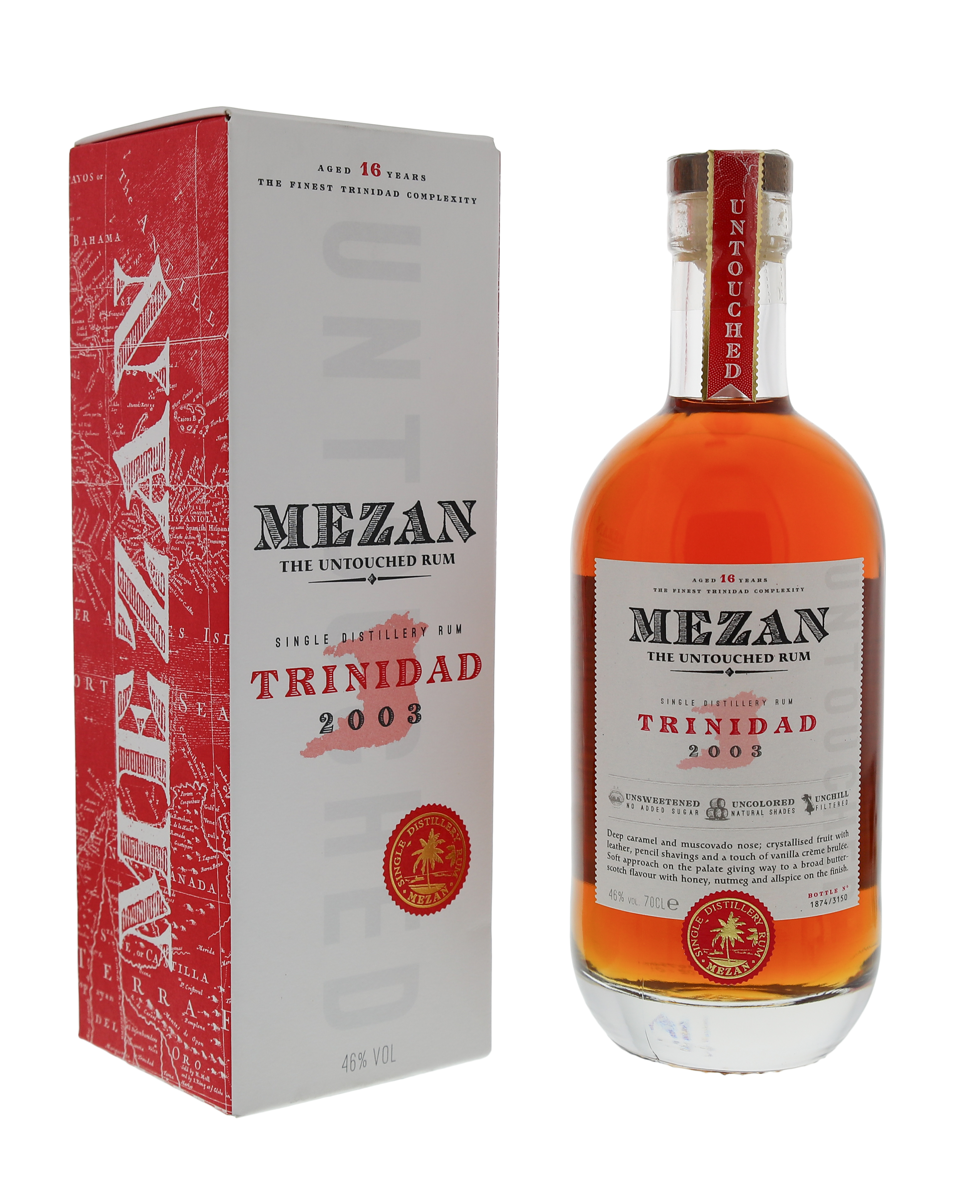 Mezan Rum Trinidad 2003 0,7L 46%