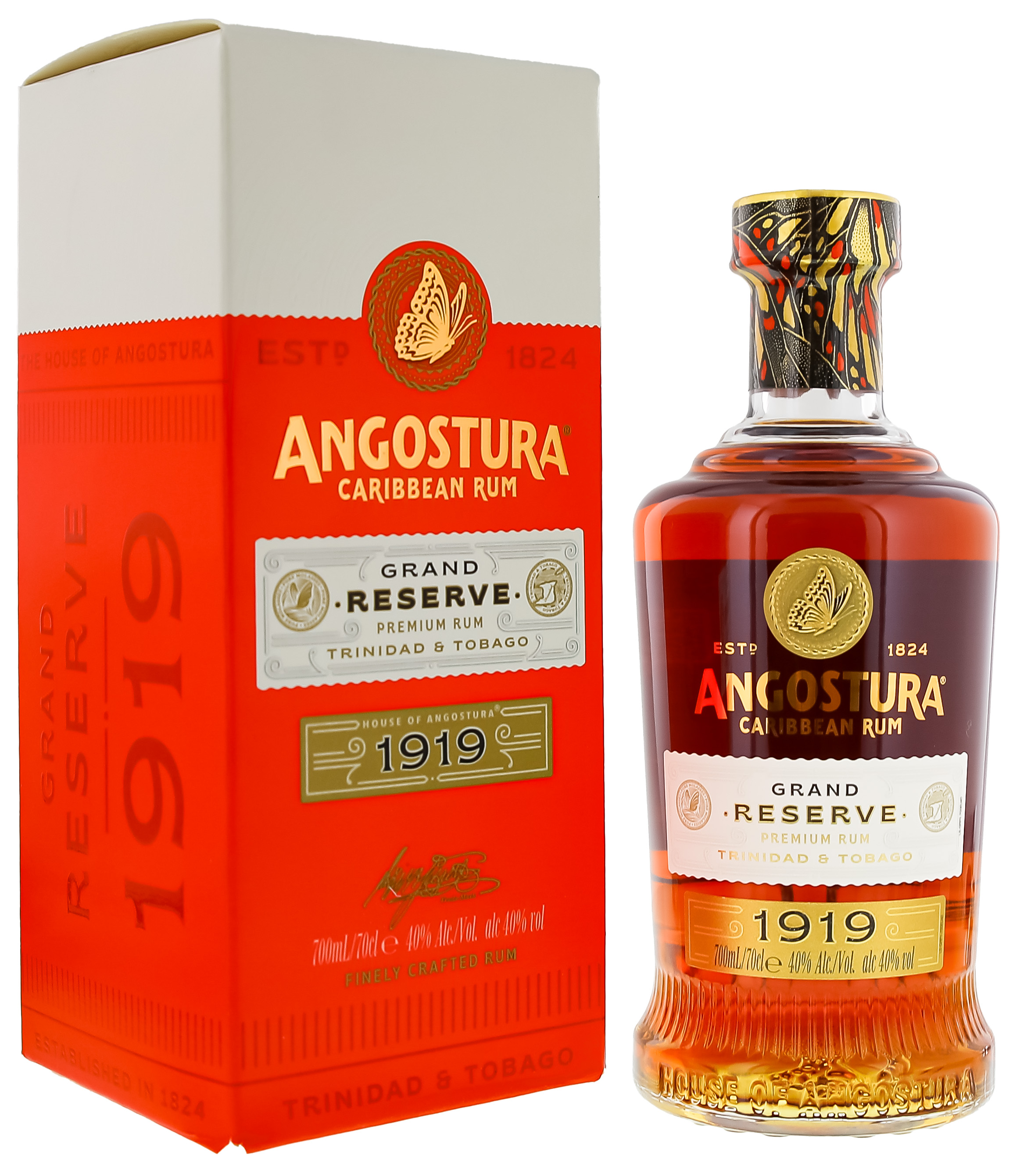 Angostura 1919 Deluxe Aged Rum 0,7L 40%