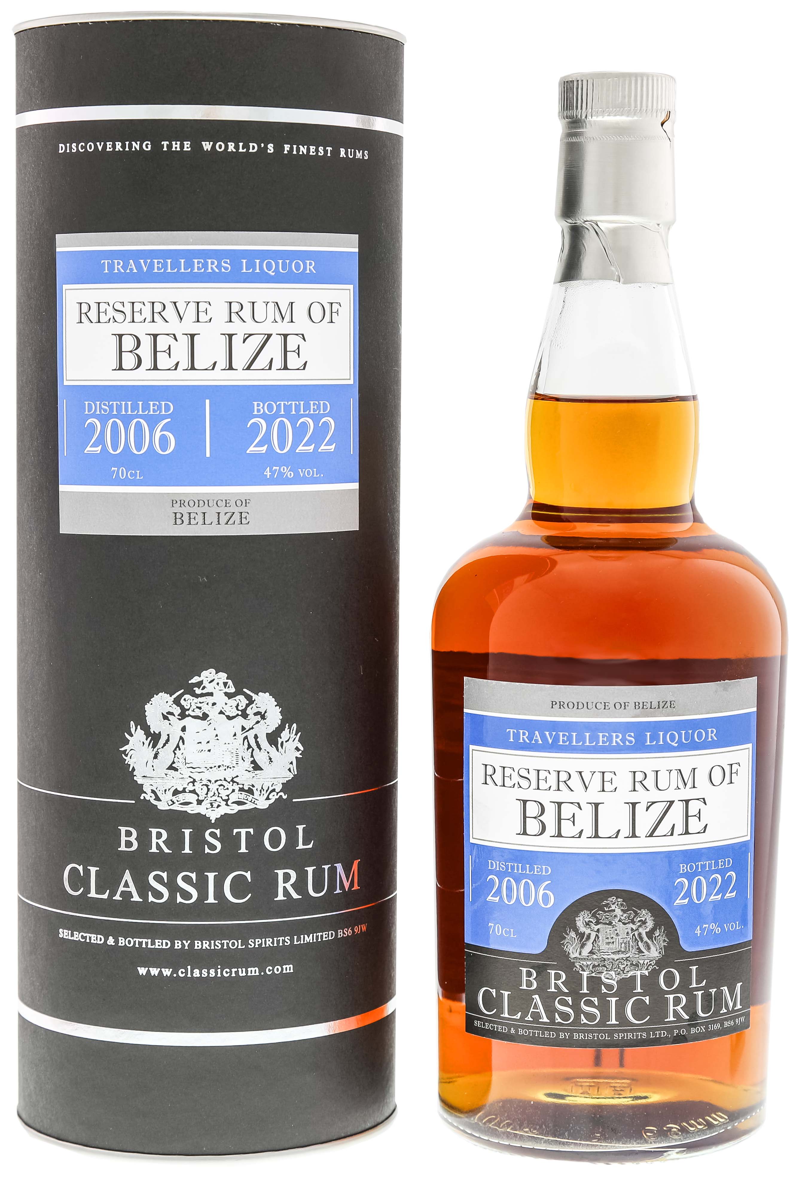 Bristol Reserve Rum of Belize 2006/2022 0,7L 47%
