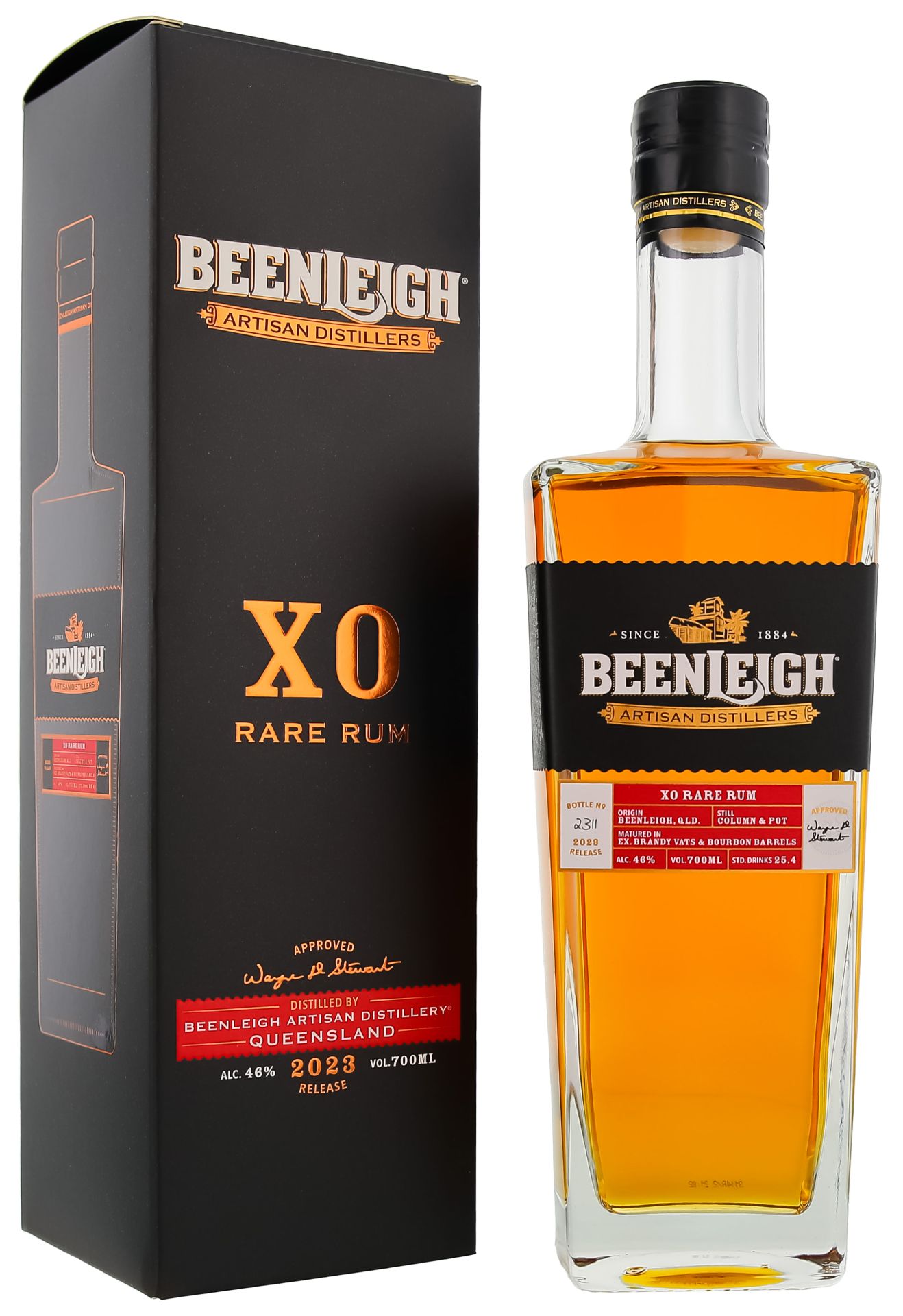 Beenleigh XO Rare Rum 2023 Release 0,7L 46%