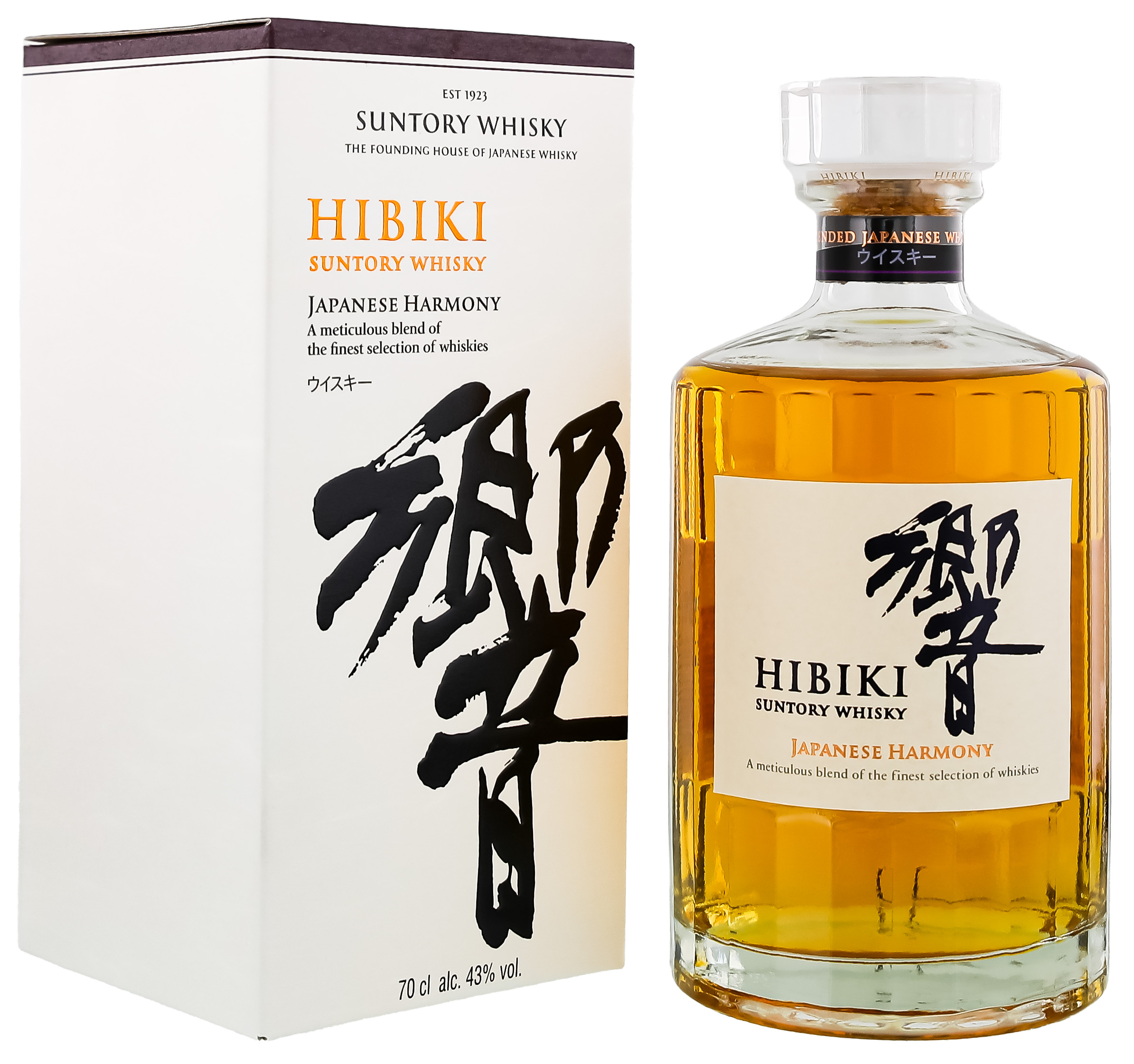 Hibiki Suntory Whisky Japanese Harmony 0,7L 43%
