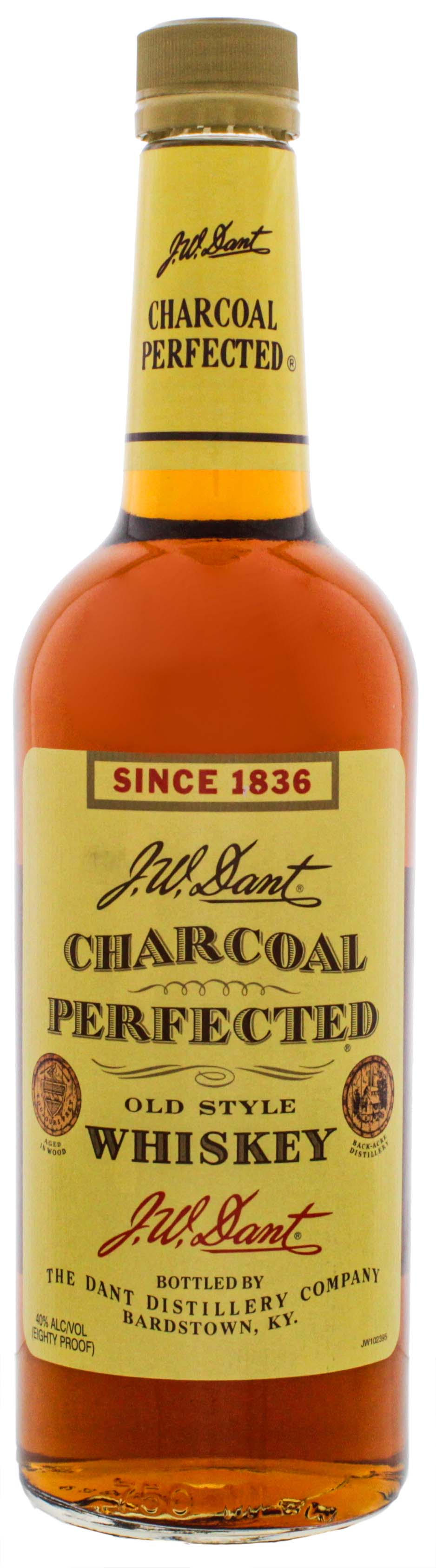 JW Dant Charcoal Perfected Old Style Whiskey 0,7L 40%