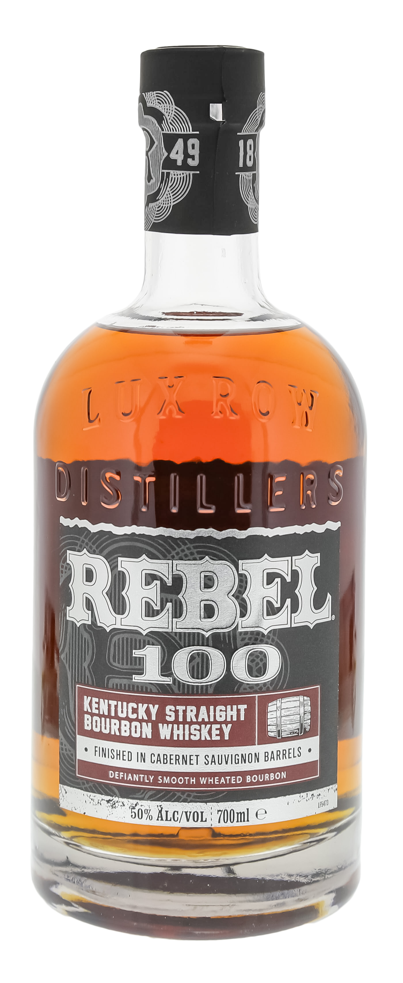 Rebel 100 Kentucky Straight Bourbon Whiskey Cabernet Sauvignon Barrel Finish 0,7L 50%