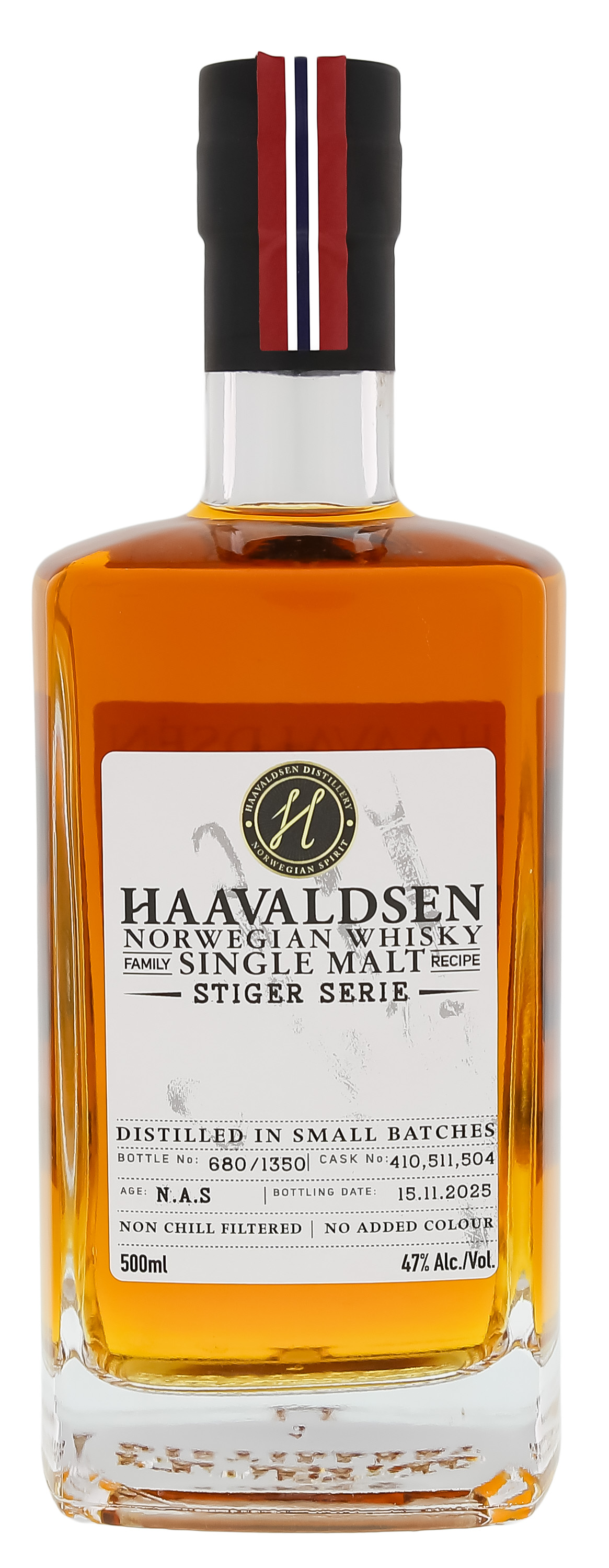 Haavaldsen Norwegian Single Malt Whisky Stiger Serie 0,5L 47%