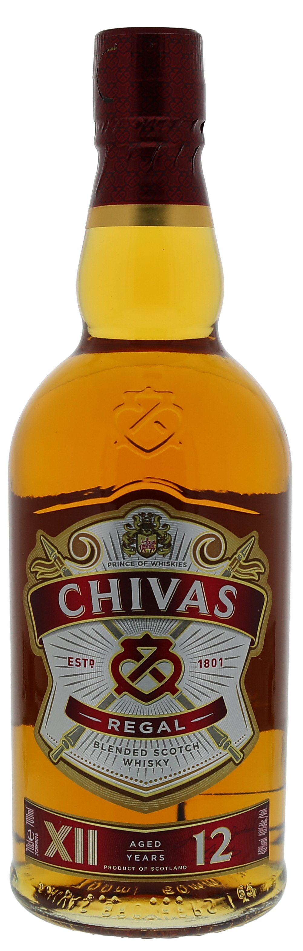 Chivas Regal Blended Scotch Whisky 12 Years  0,7L 40%