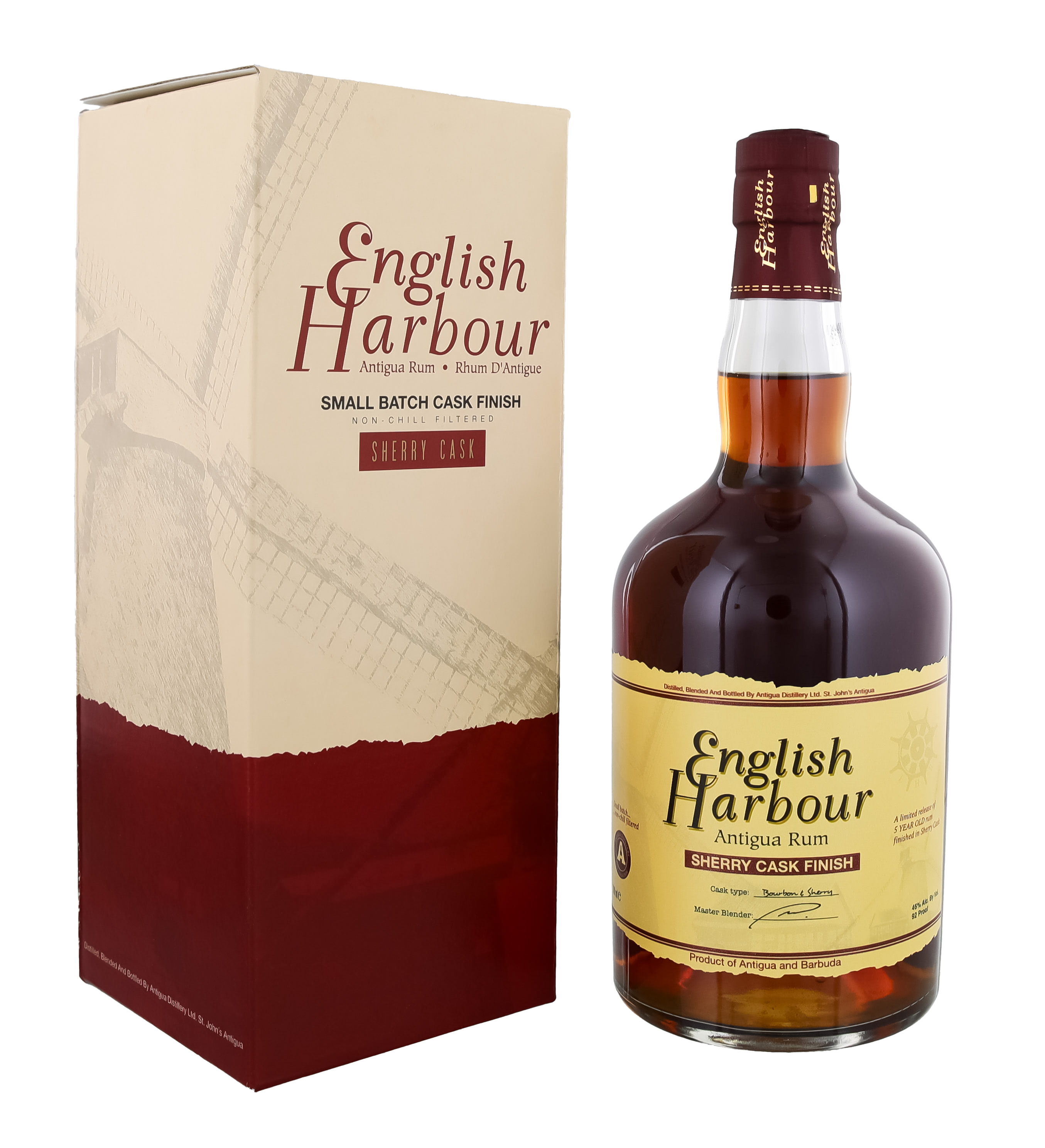 English Harbour Rum Sherry Cask Finish 0,7L 46%