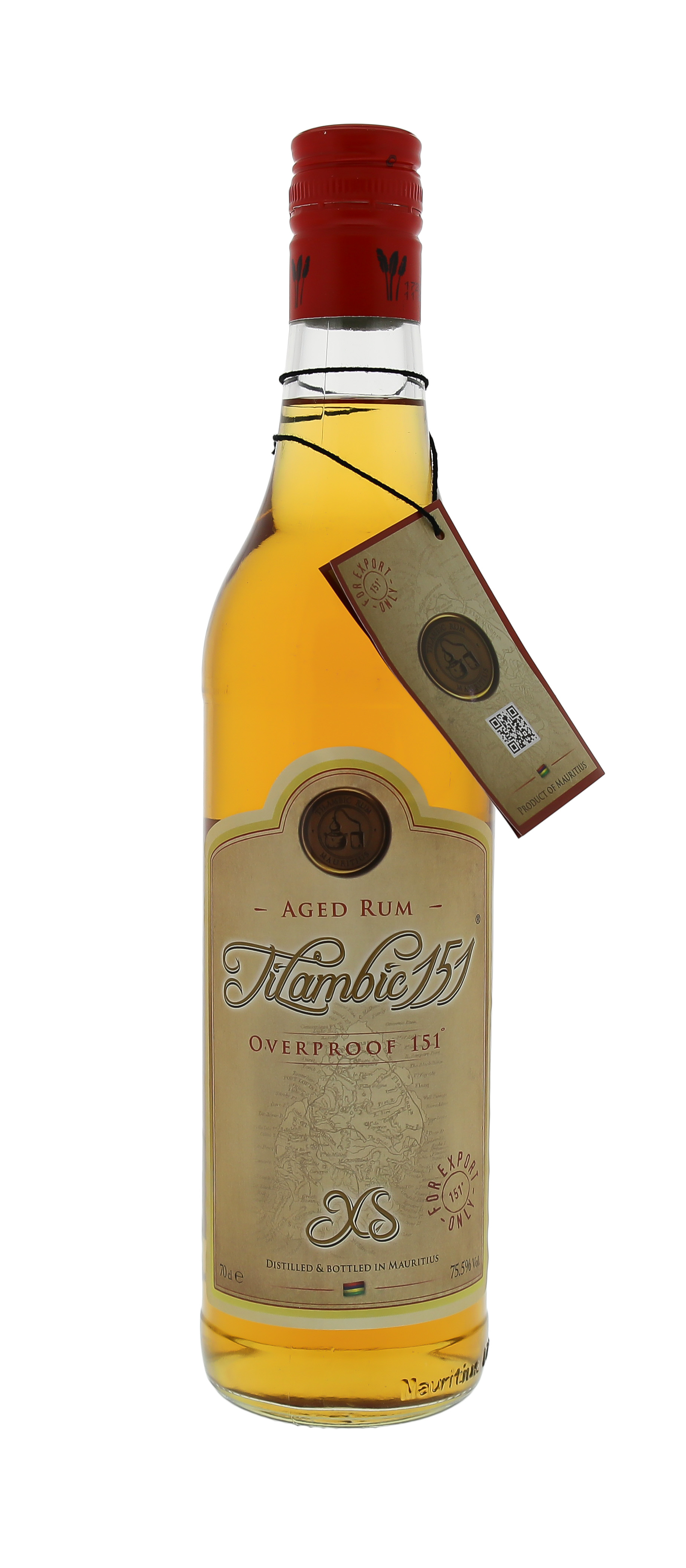 Tilambic Overproof Rum 0,7L 75,5%