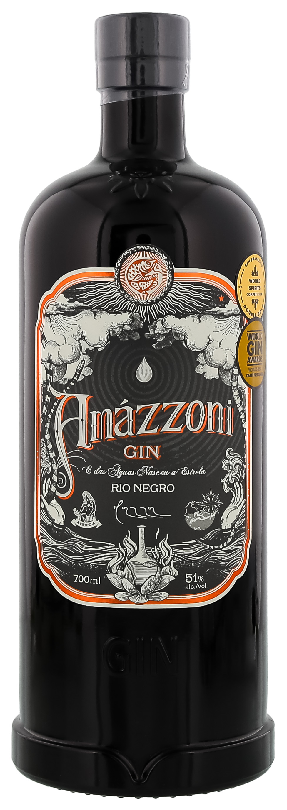 Amazzoni Gin Rio Negro 0,7L 51%