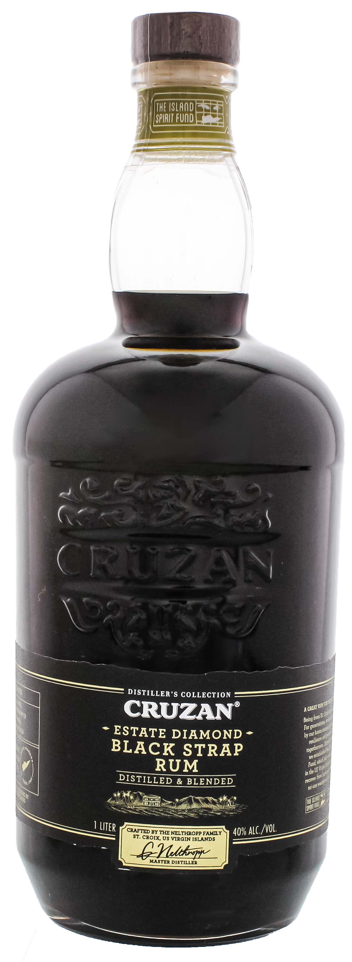 Stra Rum Cruzan Black Strap Rum 1,0L jetzt kaufen im drinkology Online Shop!