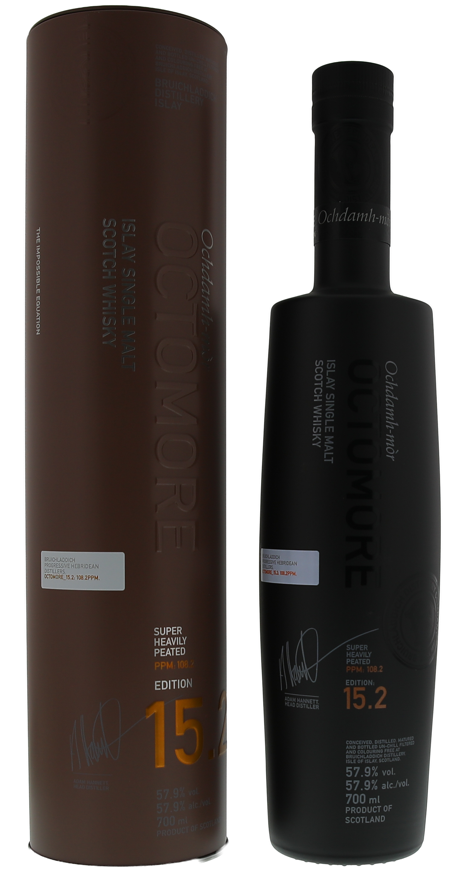 Bruichladdich Octomore Islay Single Malt Scotch Whisky 15.2 Edition 0,7L 57,9%