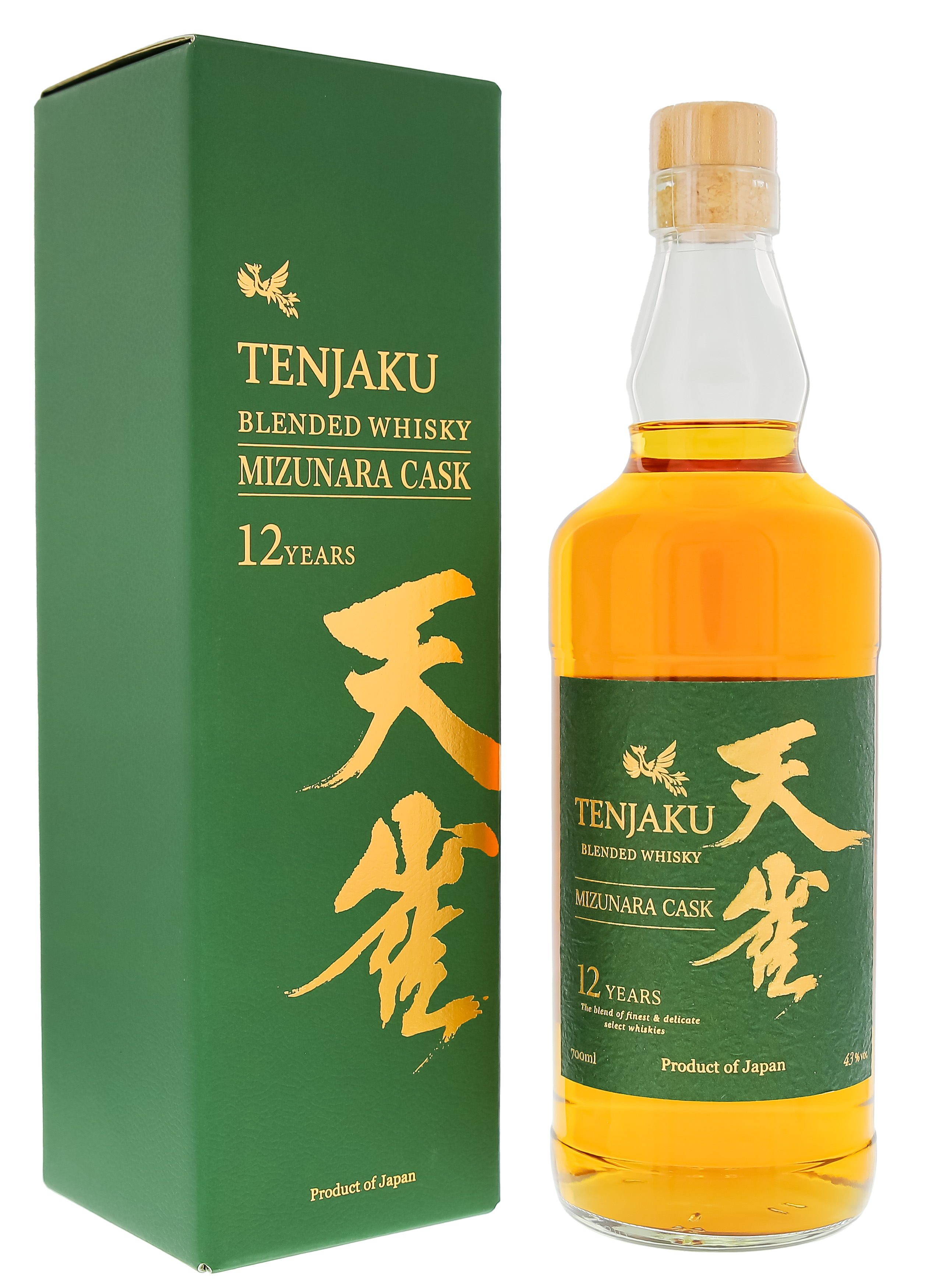Tenjaku 12 Jahre Blended Whisky Mizunara Cask Finish 0,7L 43%