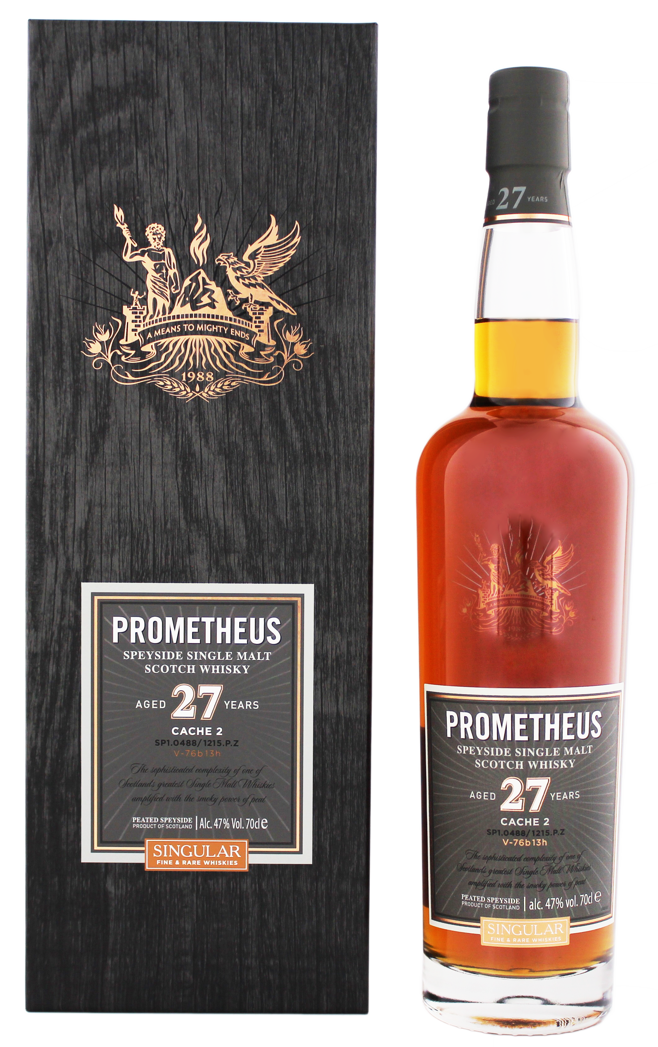 Prometheus Single Malt Whisky 27 Jahre 0,7L 47%