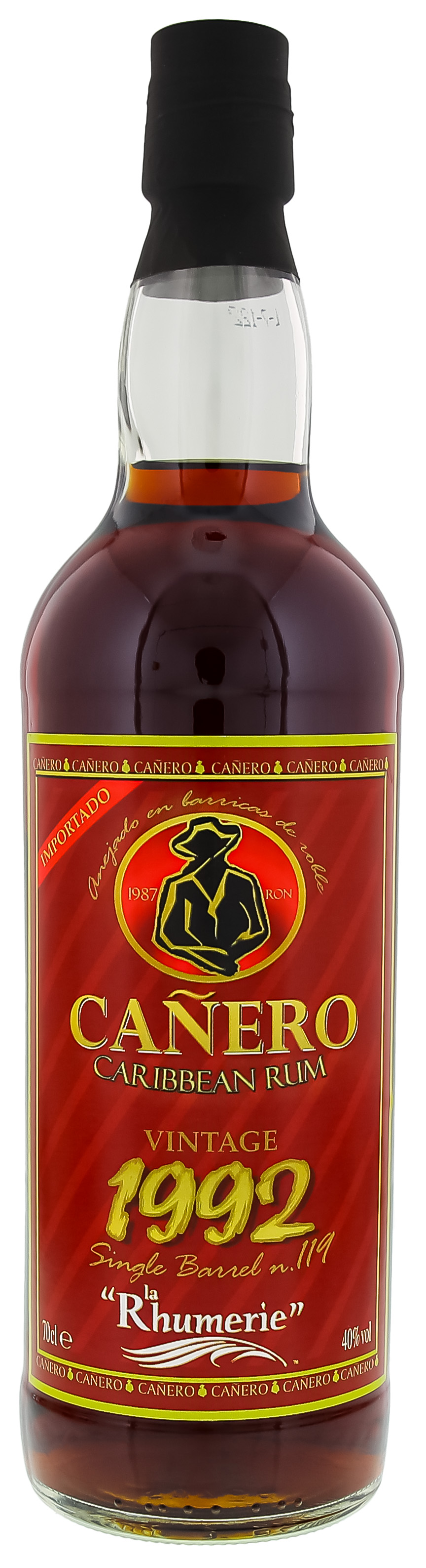 Canero Vintage 1992 Single Barrel Rum 0,7L 40%