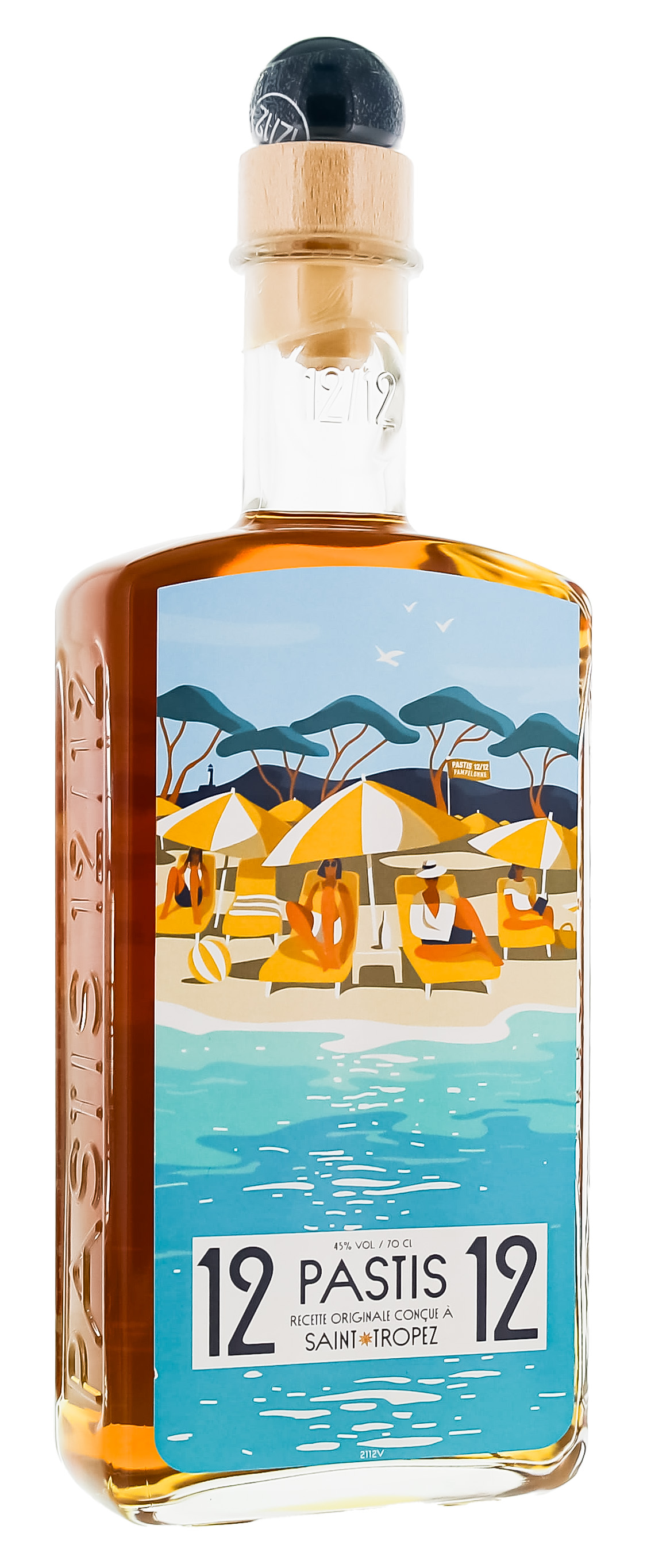 12/12 Pastis Saint Tropez Pampelonne 0,7L 45%