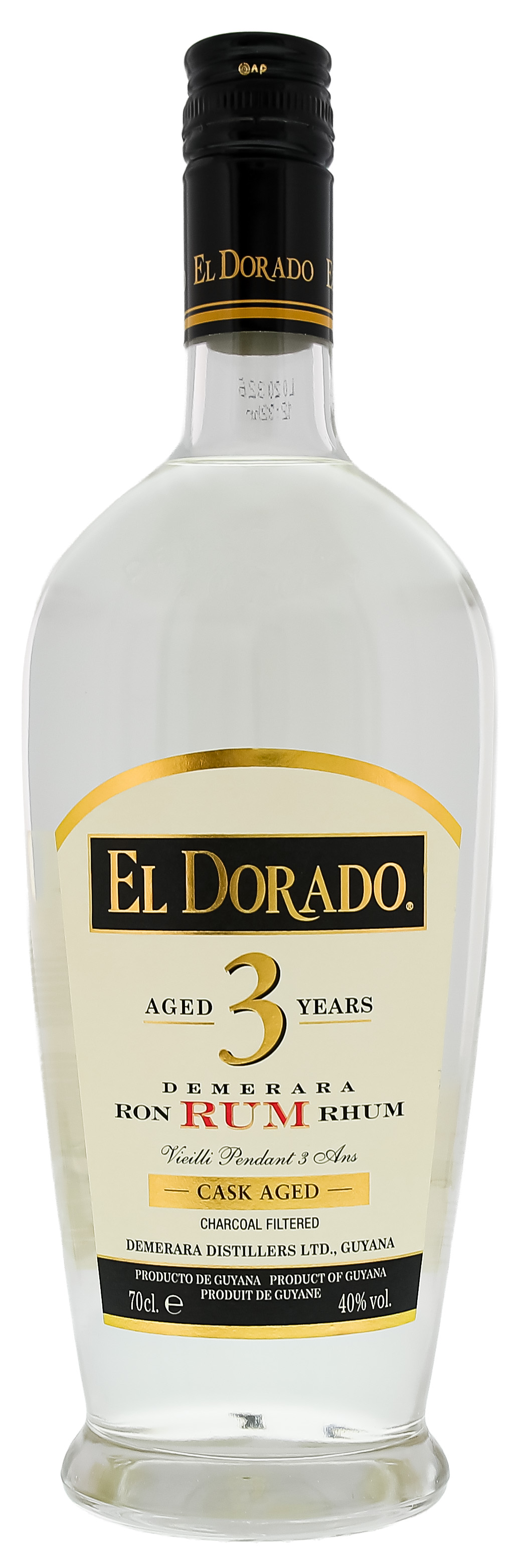El Dorado Rum 3 Years Old 0,7L 40%