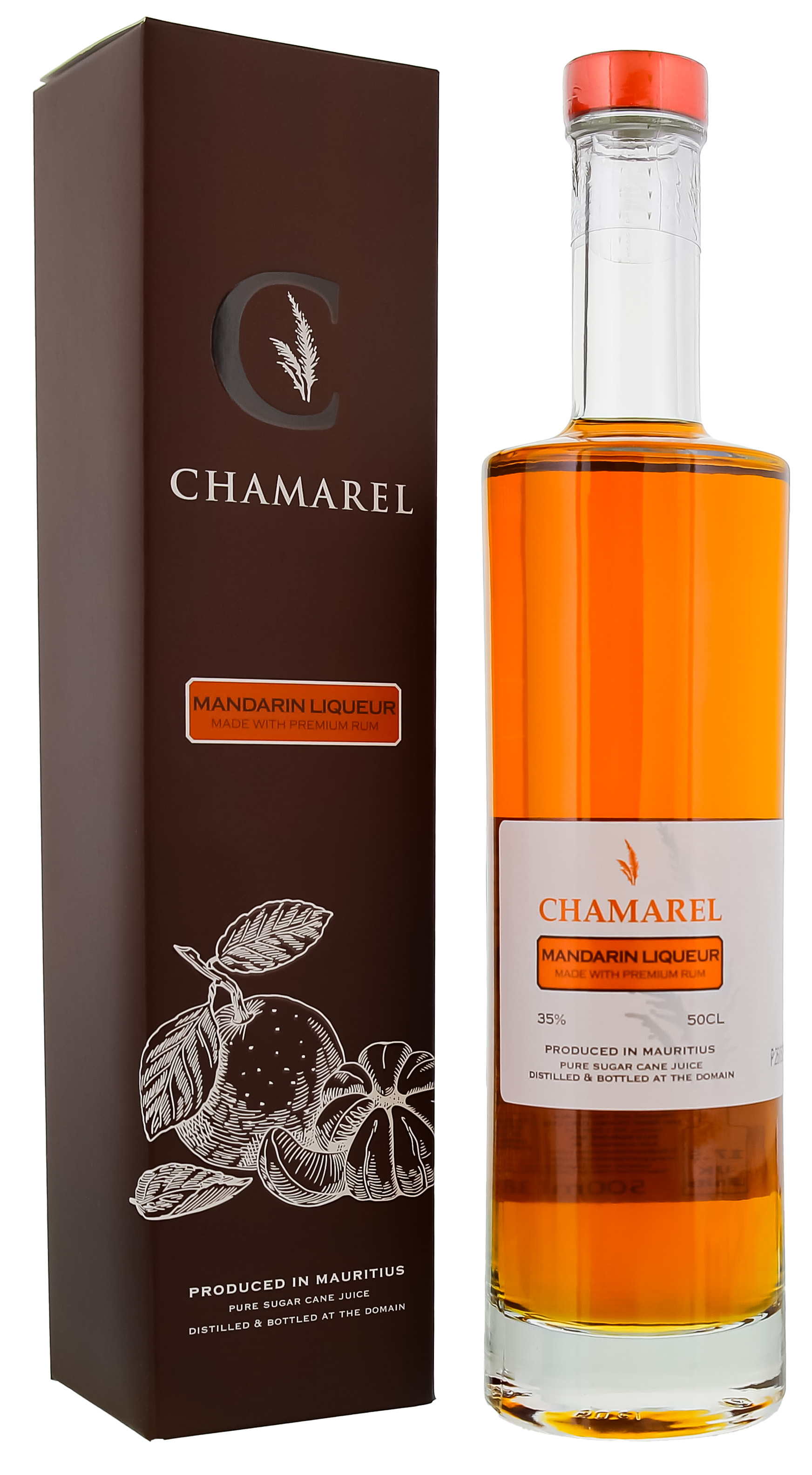 Chamarel Mandarin Likör 0,5L 35%