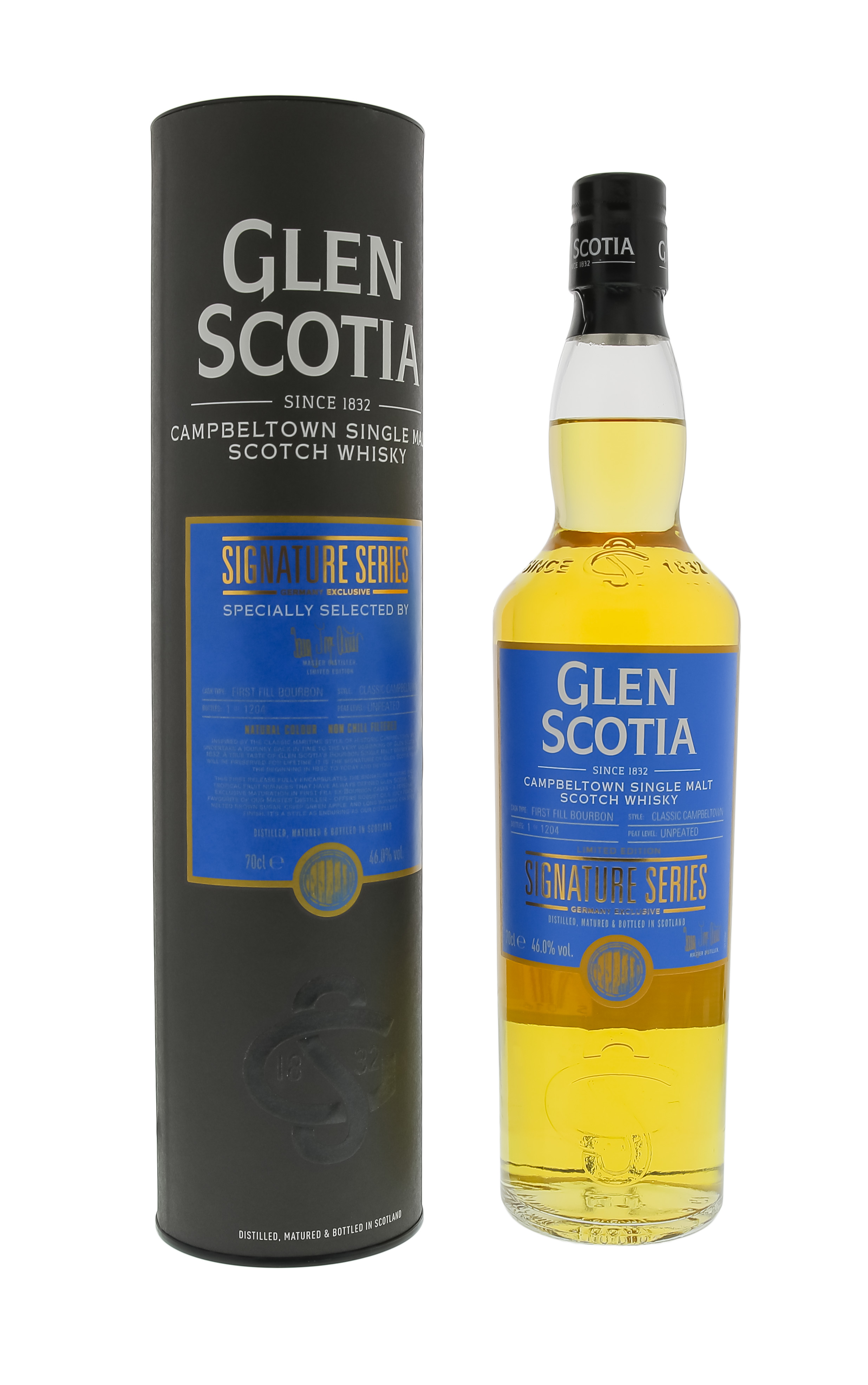 Glen Scotia Campbeltown Single Malt Scotch Whisky Signature Series 0,7L 46%