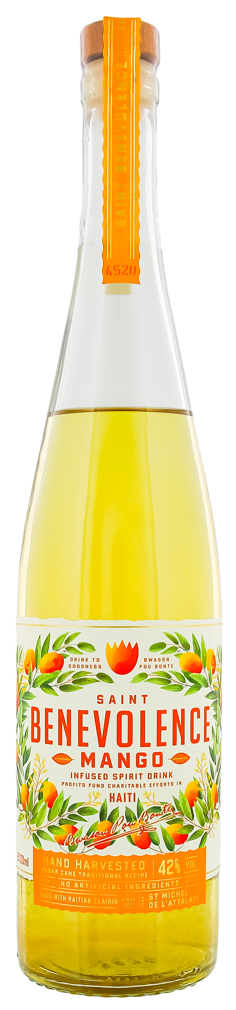 Saint Benevolence Mango Spirit Drink 0,7L 42%
