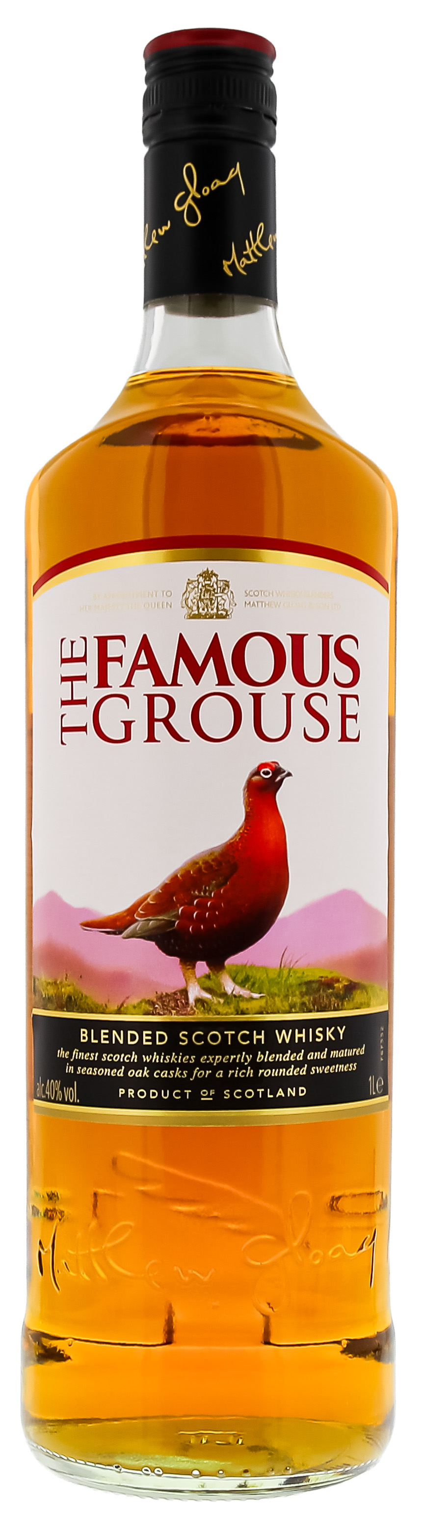 Famous Grouse Blended Scotch Whisky, 1 L, 40%