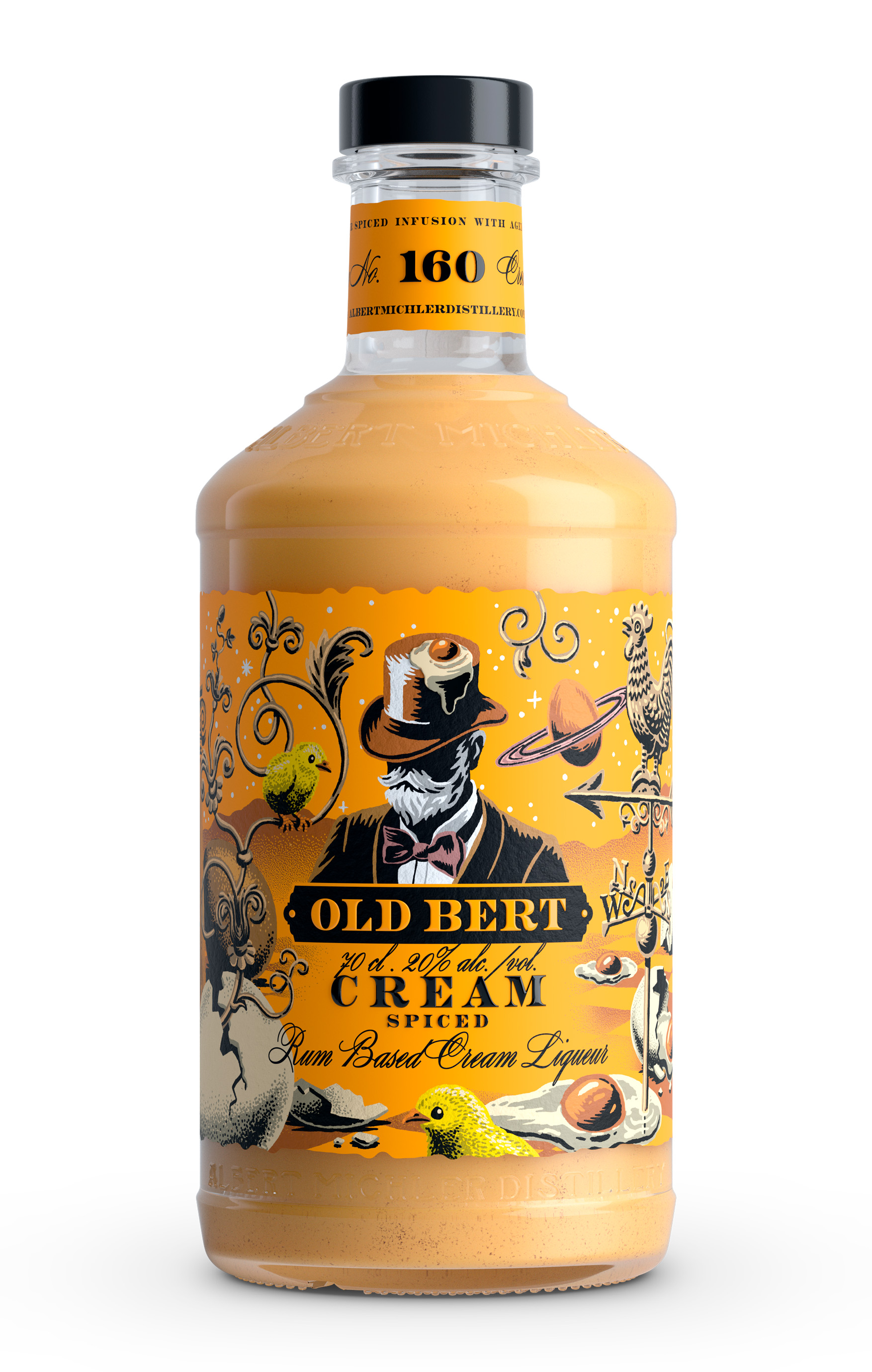Old Bert Creme Spiced Liqueur (rumbasis) 0,7L 20%