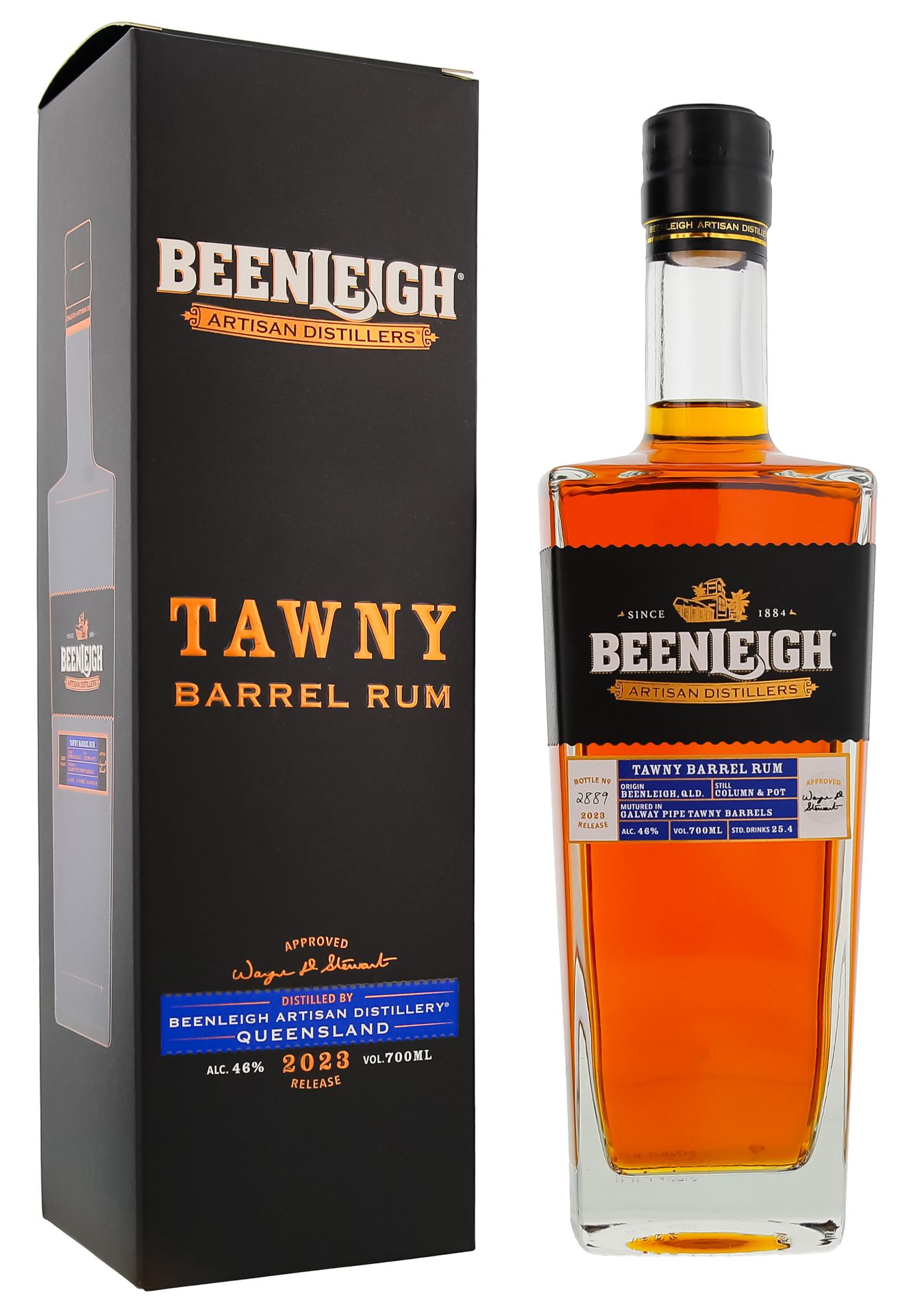 Beenleigh Tawny Barrel Rum 2023 Release 0,7L 46%