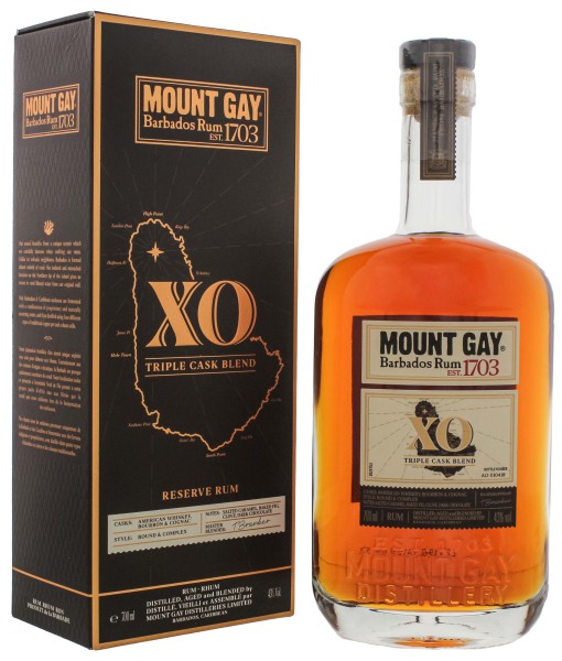 Mount Gay XO Reserve Triple Cask Blend Rum 0,7L 43%