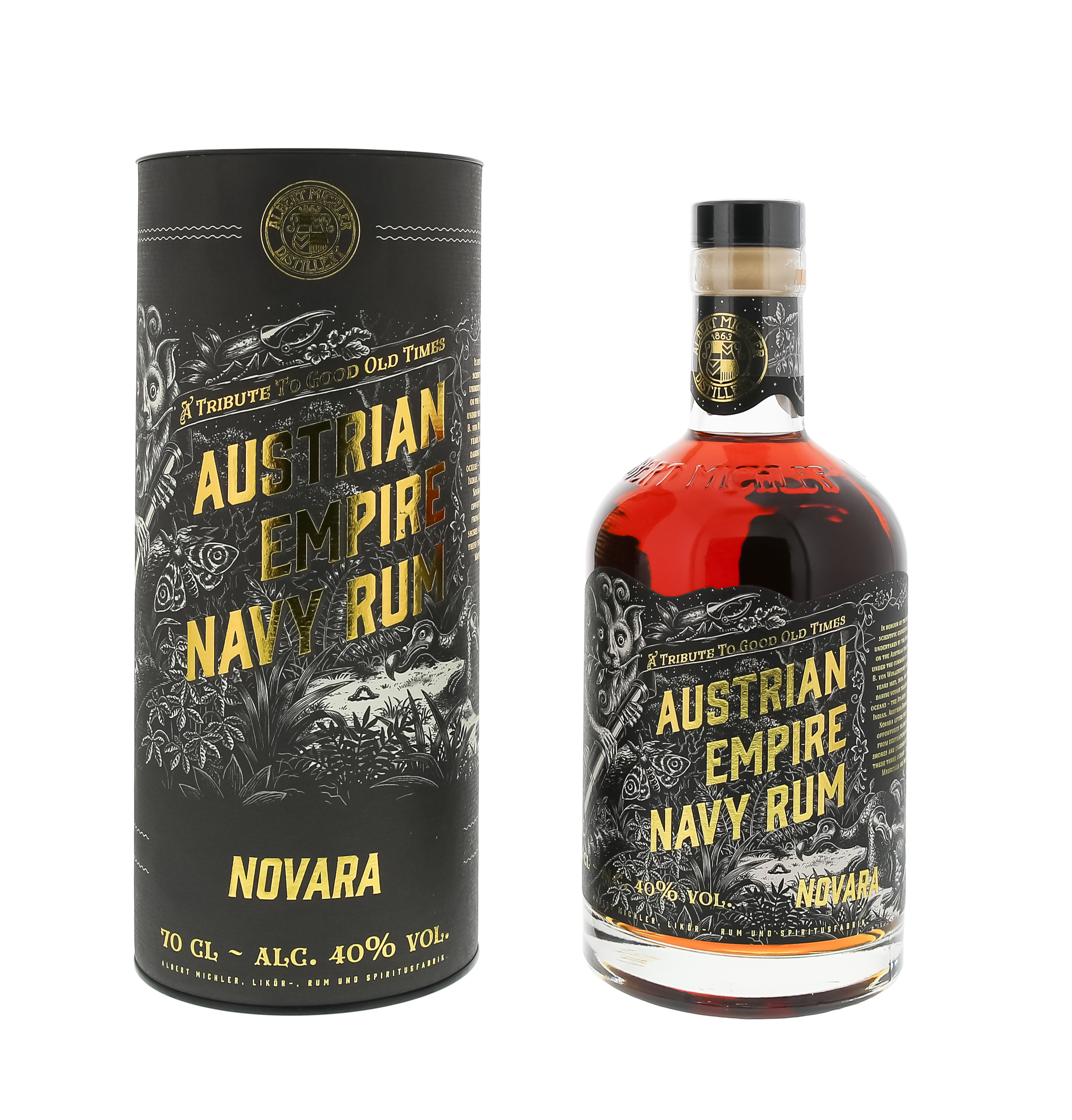 Austrian Empire Navy Novara Rum 0,7L 40%