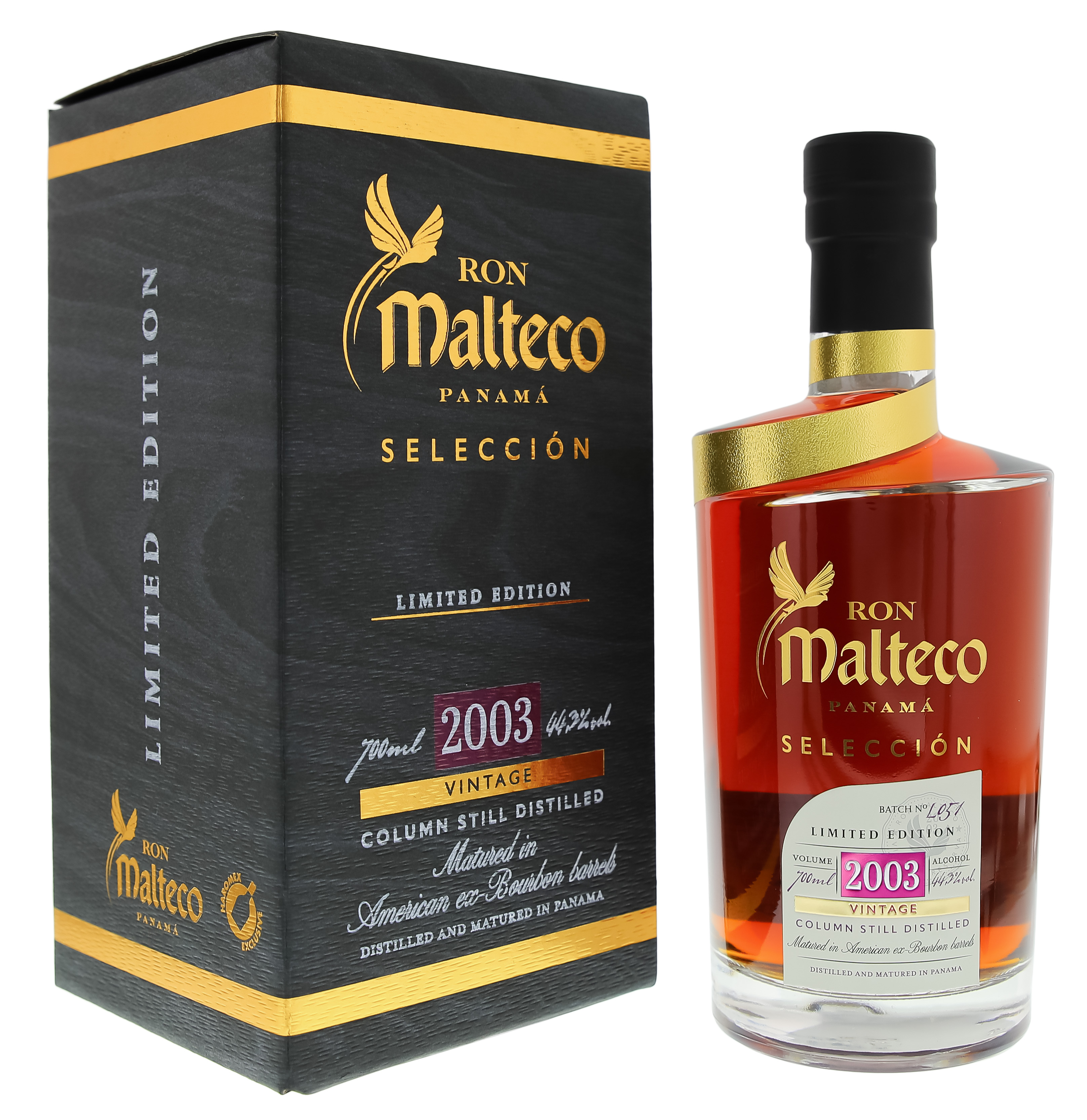Malteco Rum Seleccion 2003 Limited Edition 0,7L 44,3%