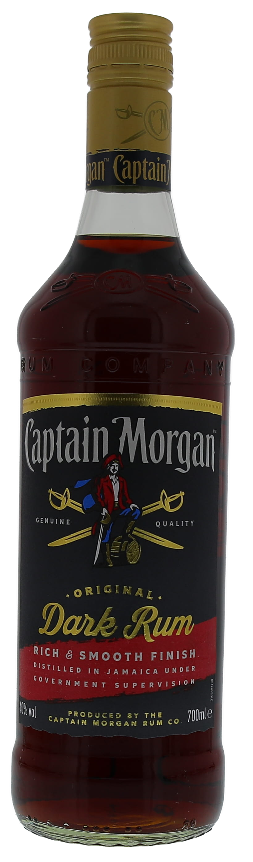 Captain Morgan Dark Rum 0,7L 40%