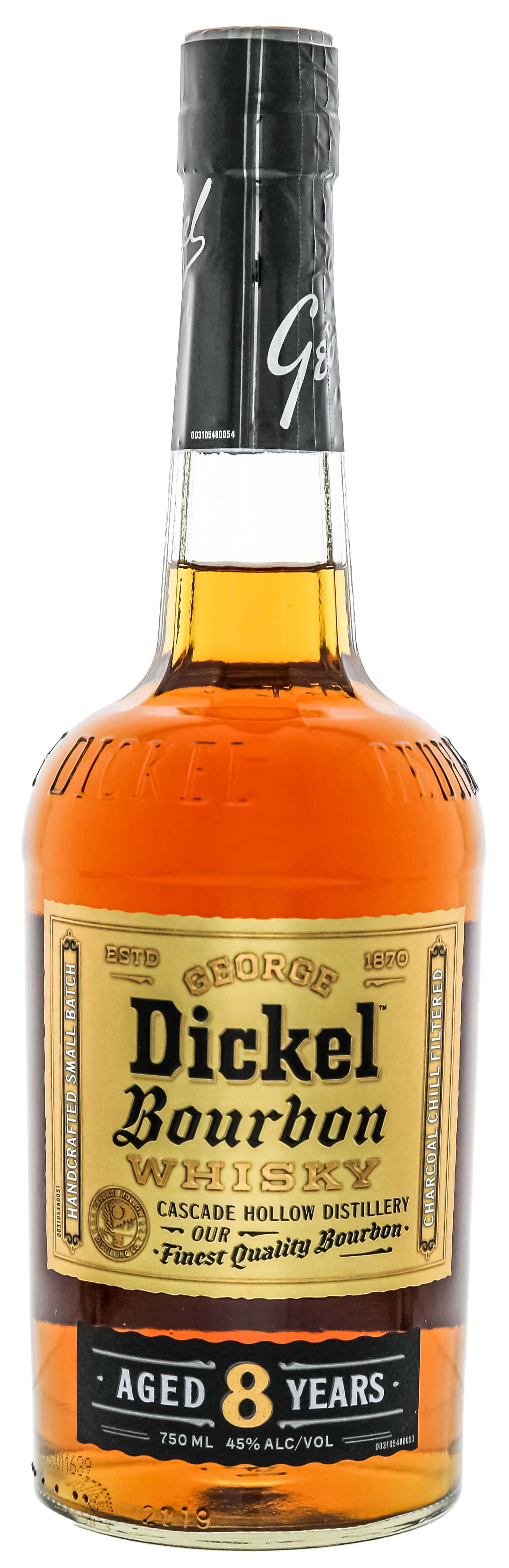 George Dickel 8 Jahre Bourbon Whisky 0,7L 45%
