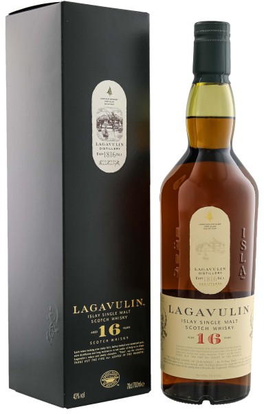 Lagavulin Single Malt Whisky 16 Years Old 0,7L 43%