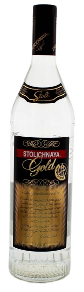 Stolichnaya Gold Vodka 1,0L, 40%