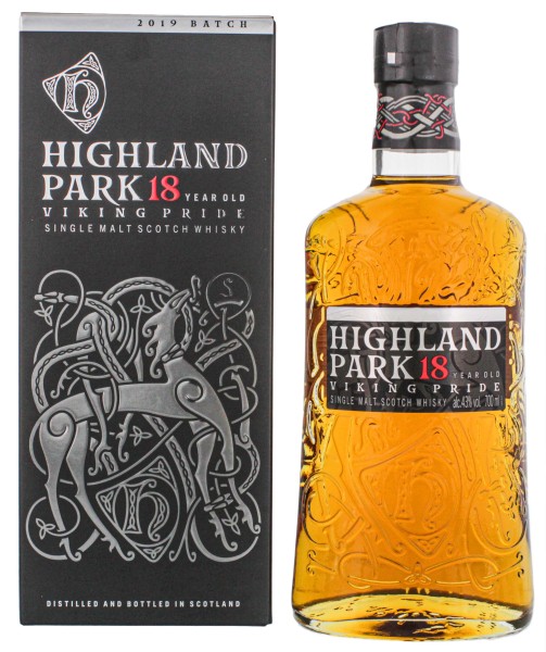 Highland Park Single Malt Whisky Viking Pride 18 Jahre 0,7L 43%