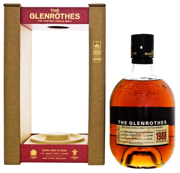 The Glenrothes Single Malt Whisky 1988/2016 0,7L 44,1%